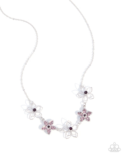 Generous Garland - purple - Paparazzi necklace
