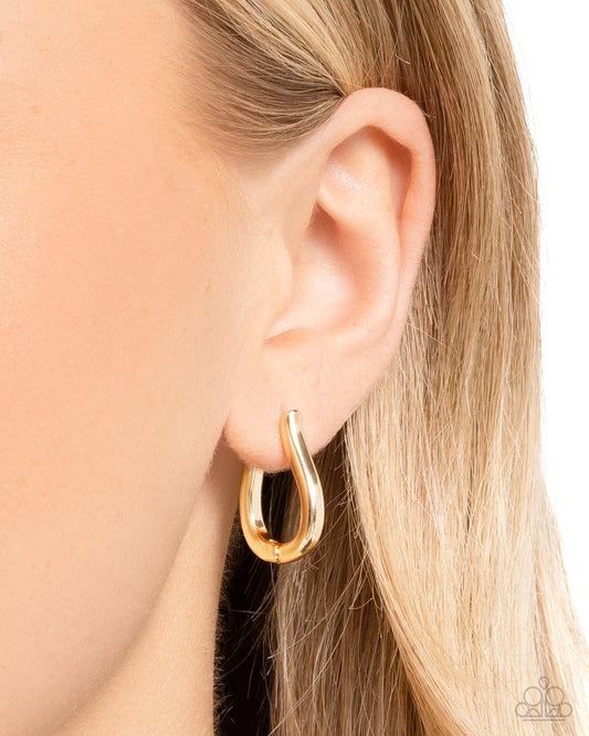 Generous Grace - gold - Paparazzi earrings