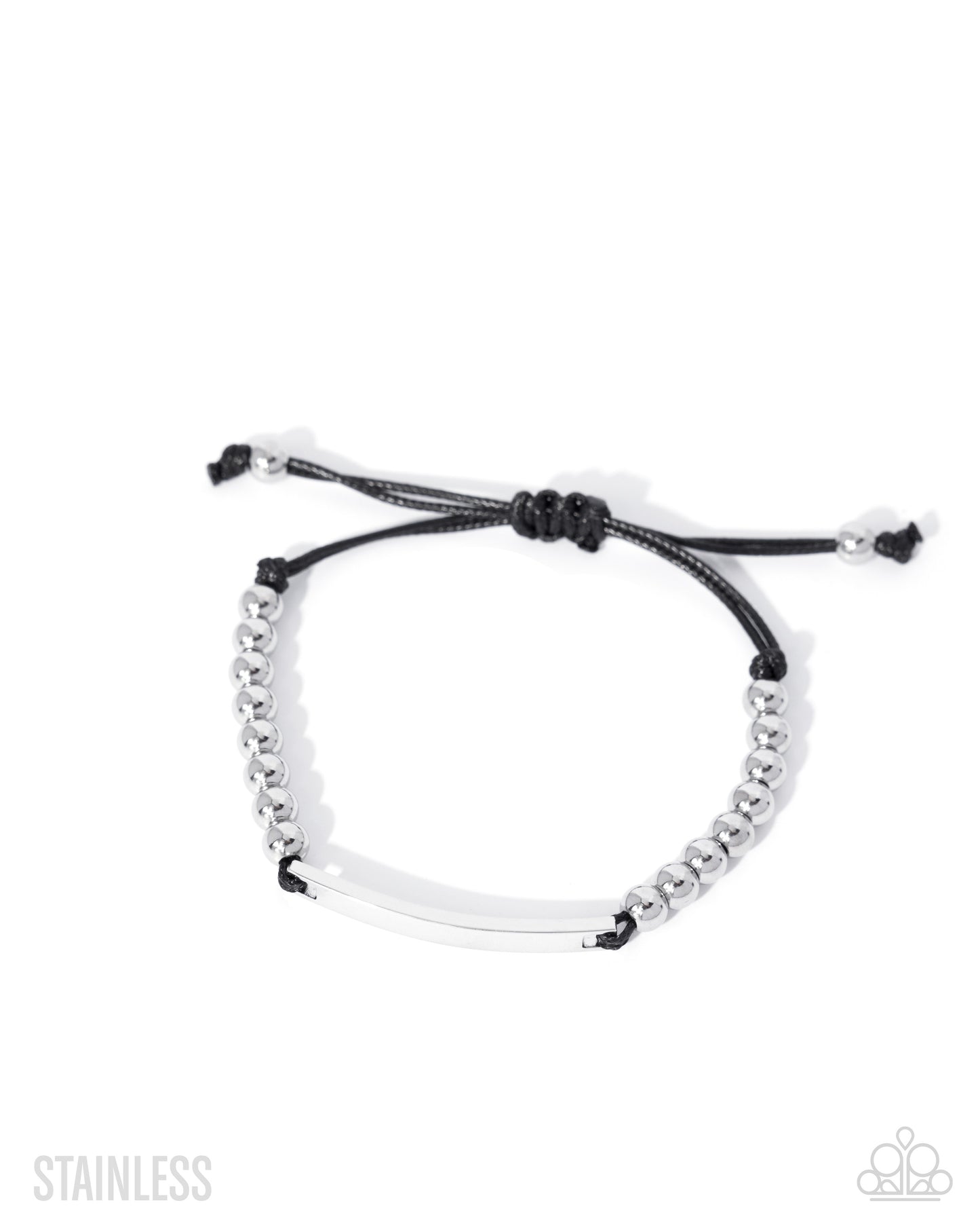 Generous Grit - silver - Paparazzi MENS bracelet