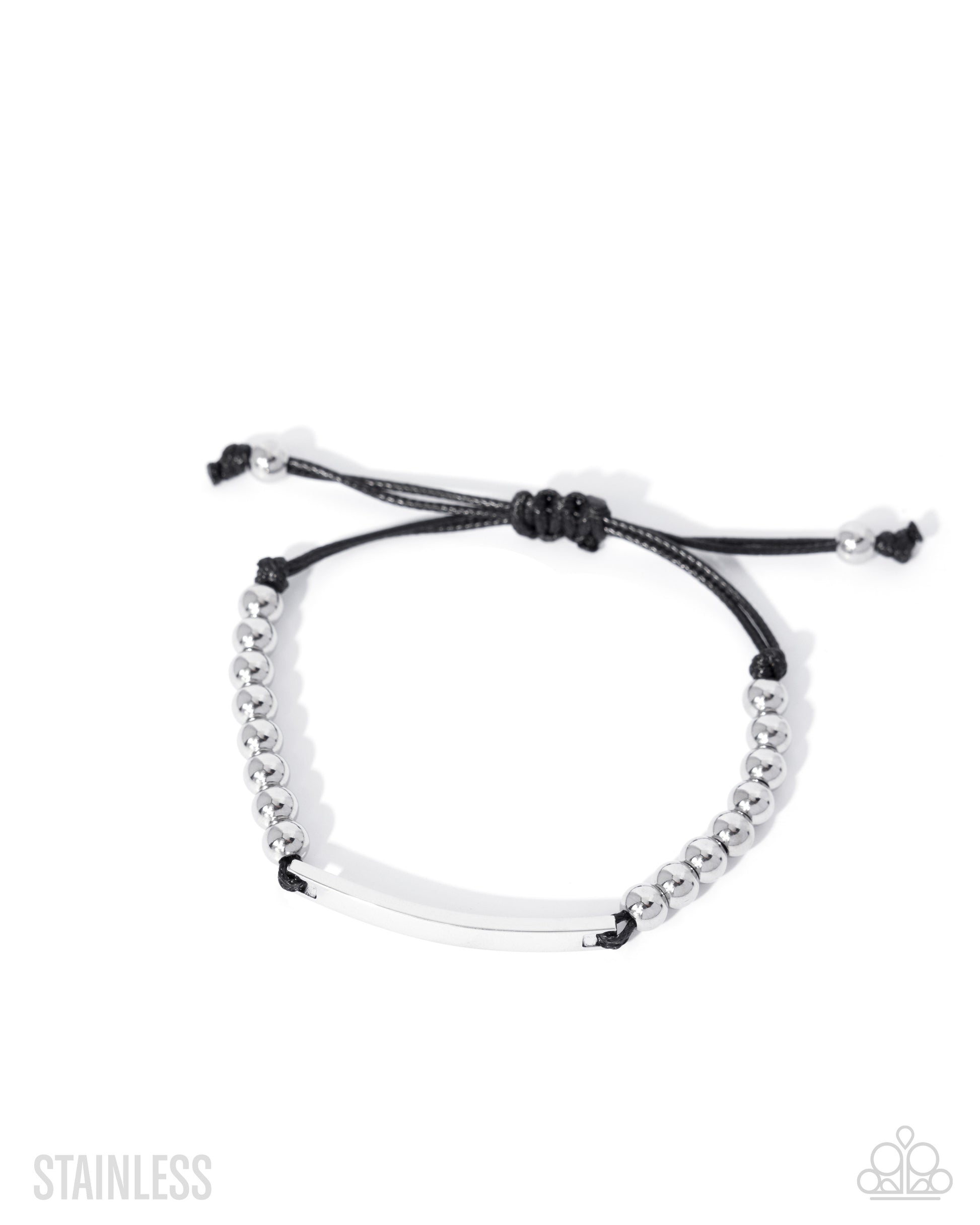 Generous Grit - silver - Paparazzi MENS bracelet