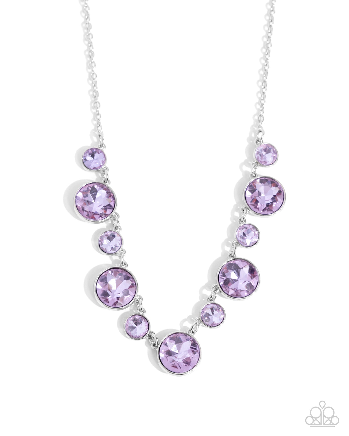 Genteel Gallery - purple - Paparazzi necklace