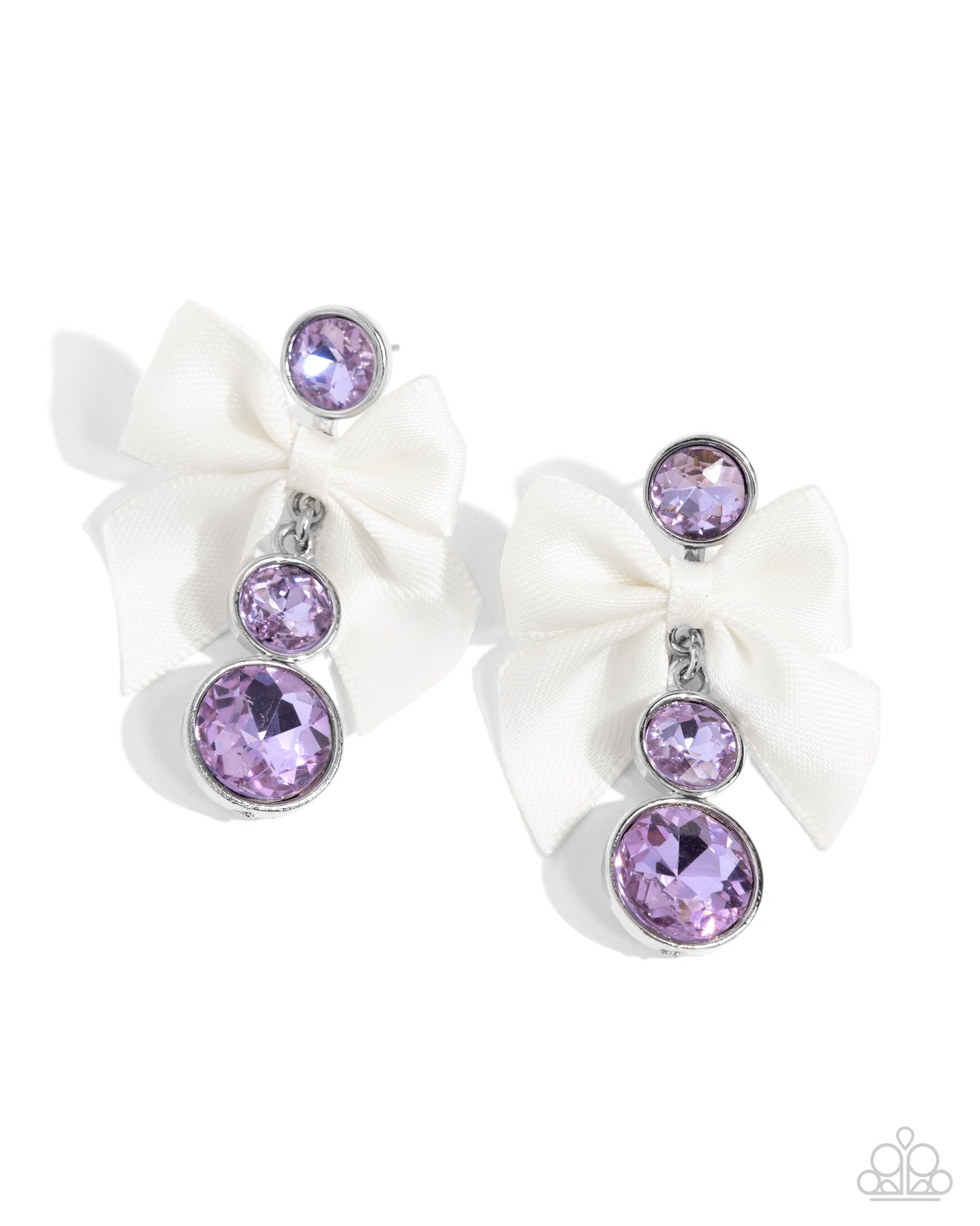 Genteel Glam - purple - Paparazzi earrings