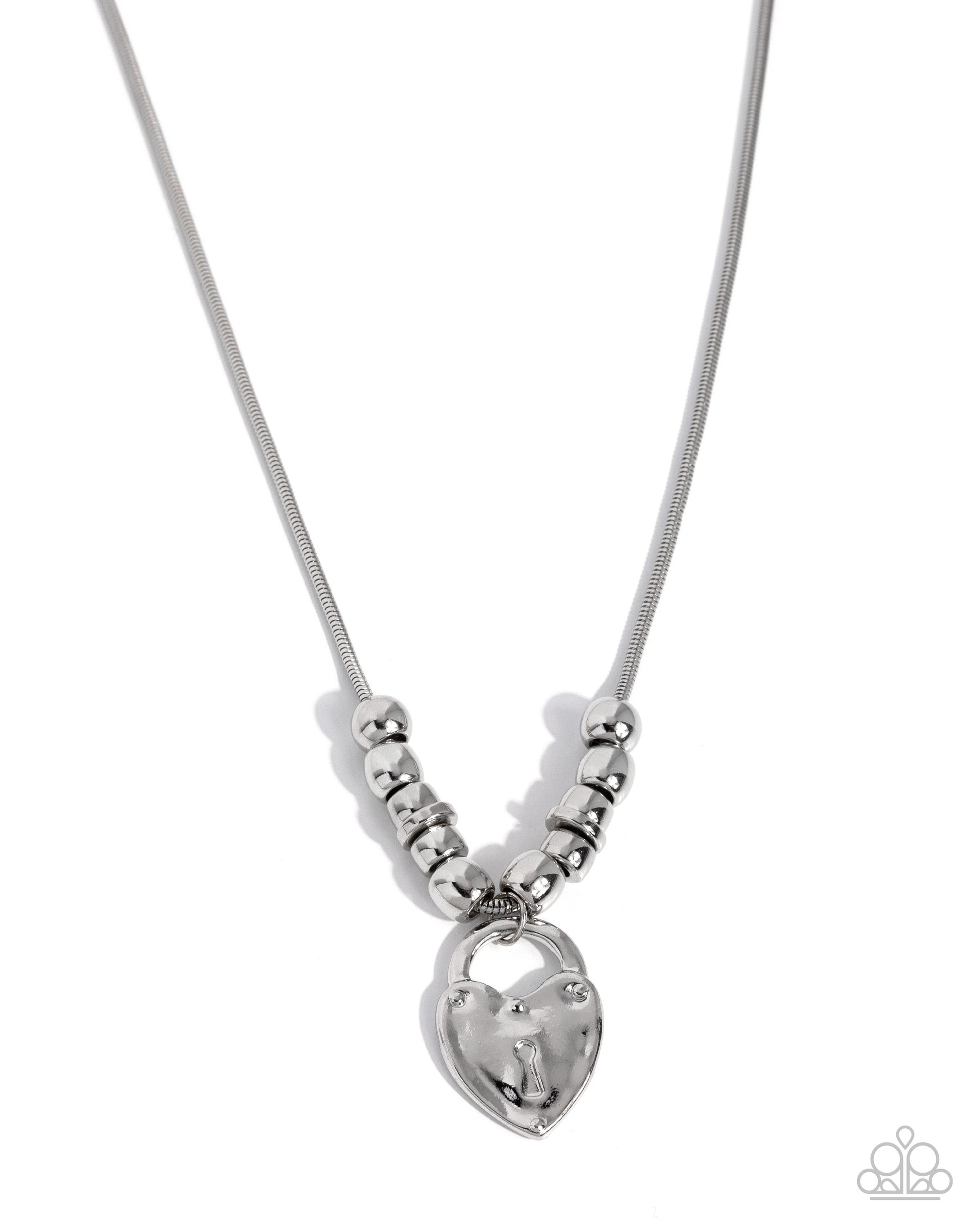 Genuine Grace - silver - Paparazzi necklace