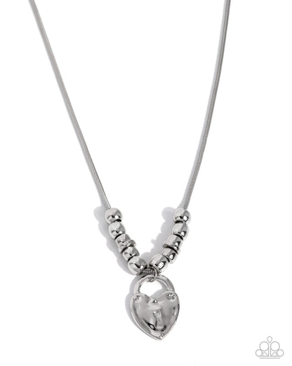 Genuine Grace - silver - Paparazzi necklace