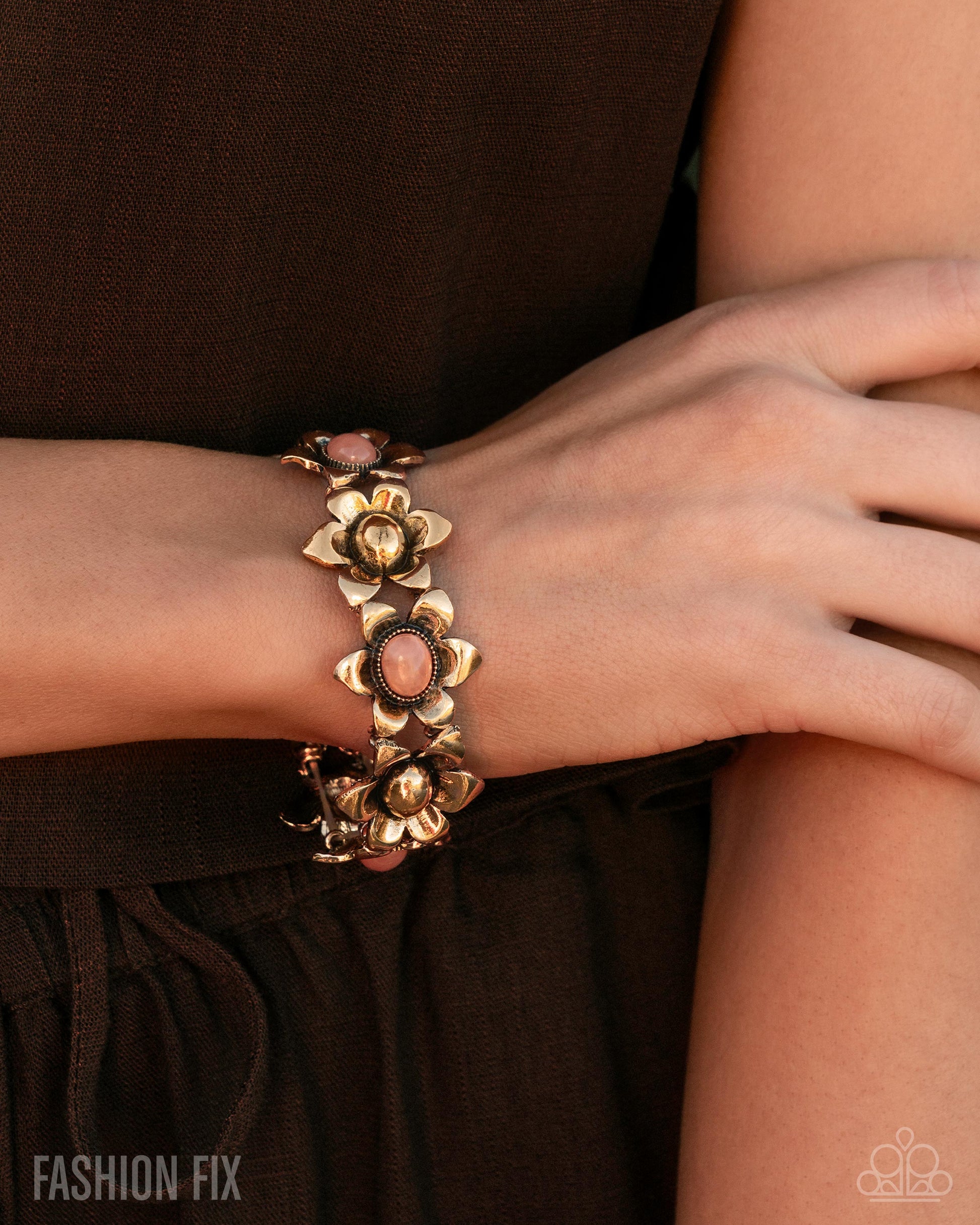 Genuine Grounding - orange - Paparazzi bracelet