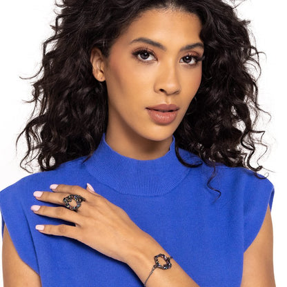 Geode Grace - multi- Paparazzi ring