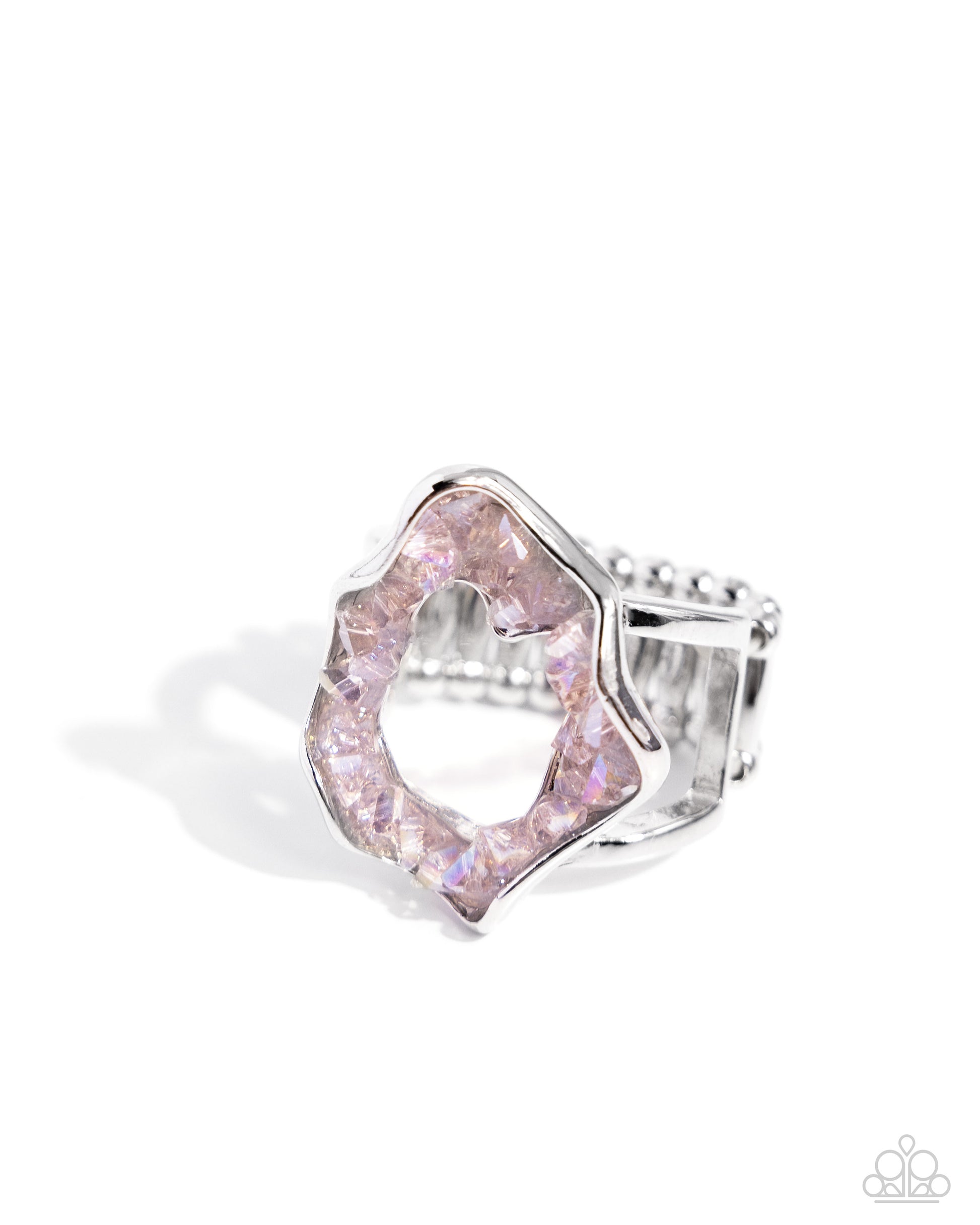 Geode Grace - pink - Paparazzi ring
