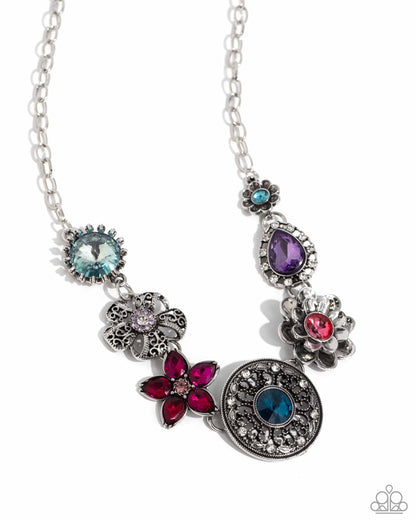 Giddy Garden - multi - Paparazzi necklace