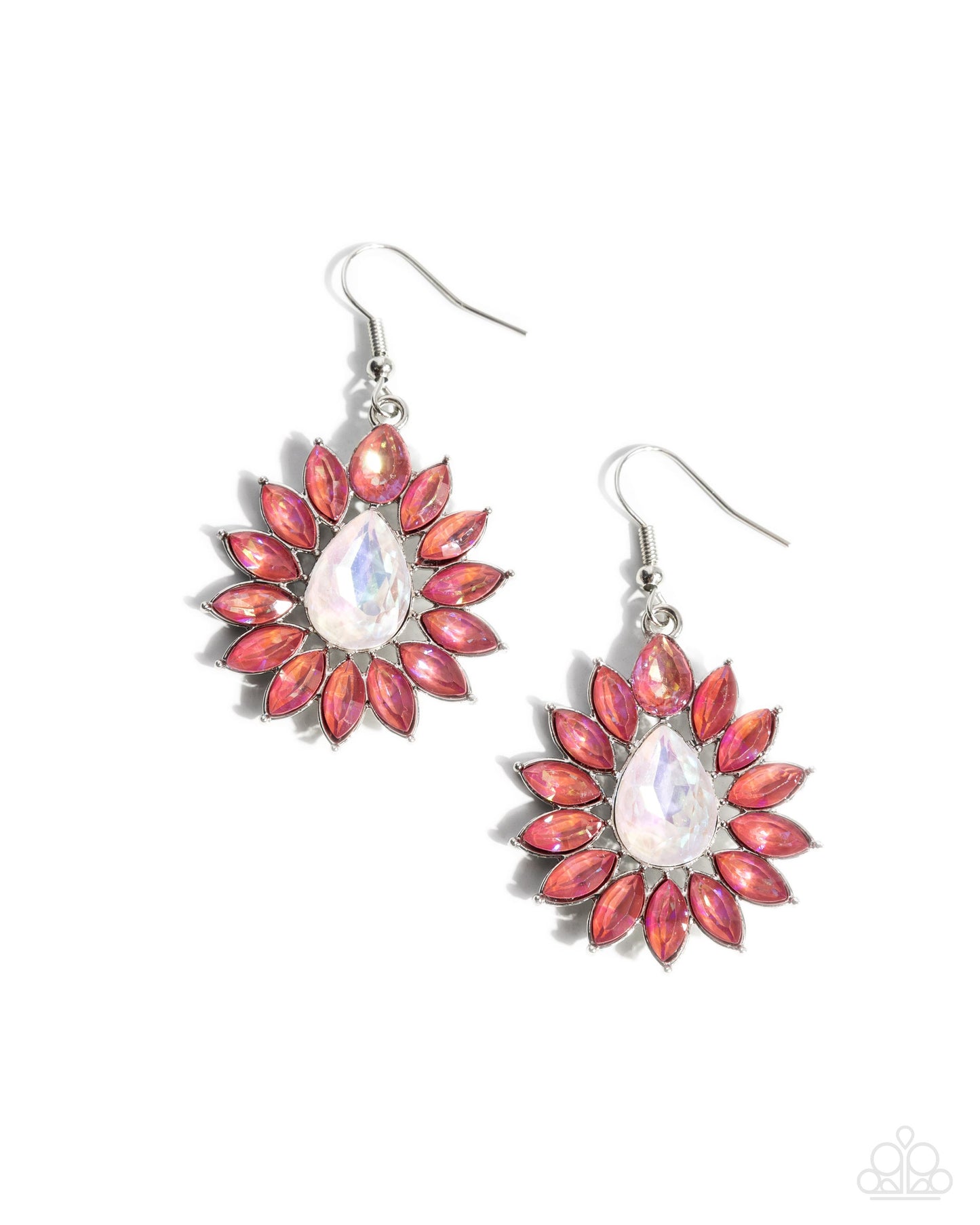 Giddy Generosity - pink - Paparazzi earrings