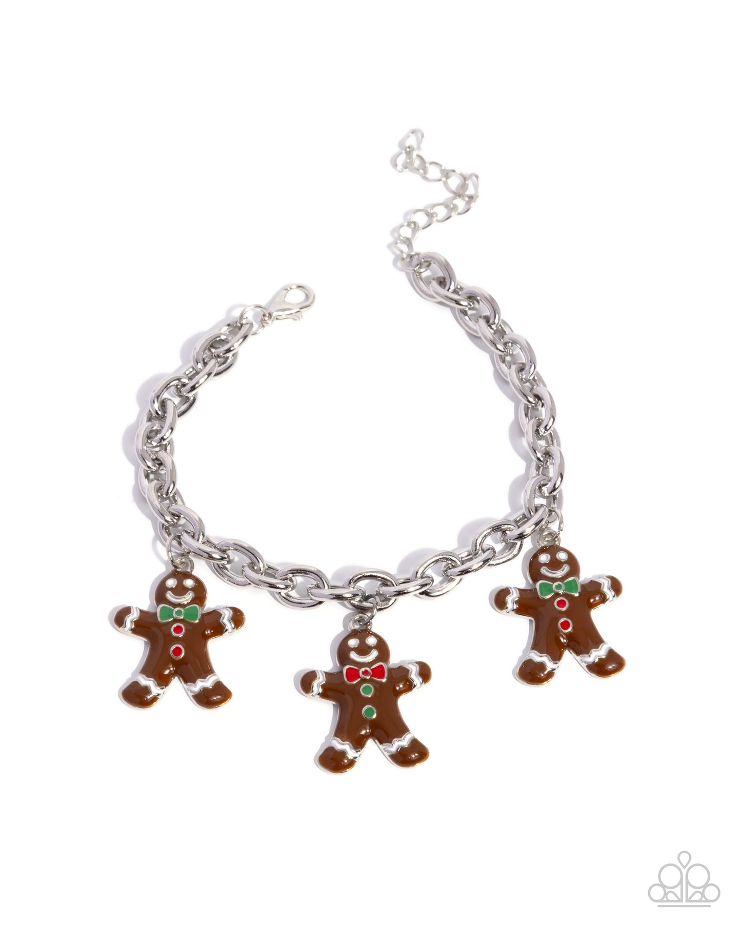 Gingerbread Glitz - brown - Paparazzi bracelet
