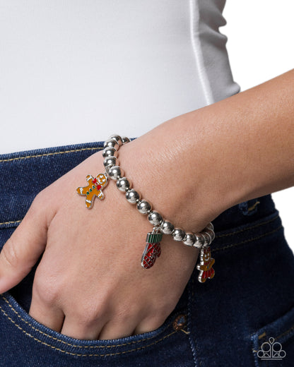 Gingerbread Grouping - multi - Paparazzi bracelet