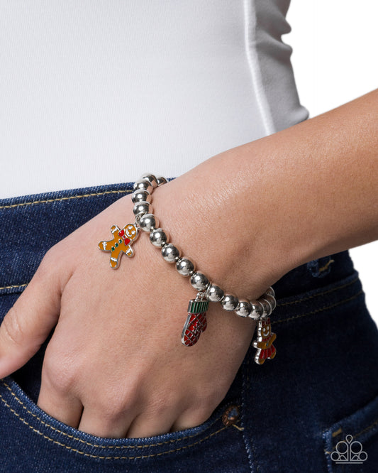 Gingerbread Grouping - multi - Paparazzi bracelet