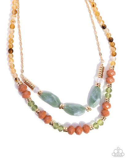 Girls Day - green - Paparazzi necklace