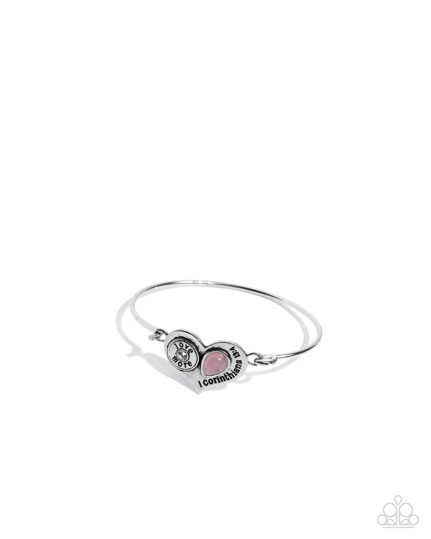 Give More Love - pink - Paparazzi bracelet