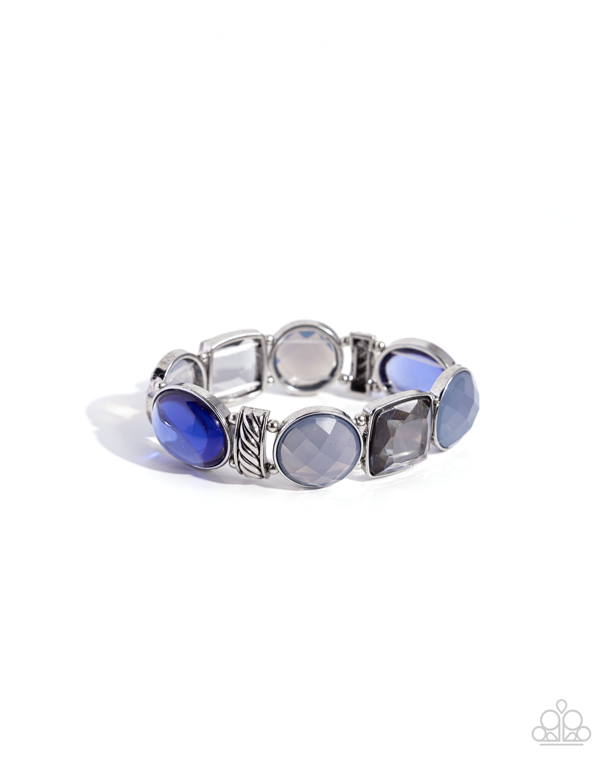 Glassy Generosity - blue - Paparazzi bracelet