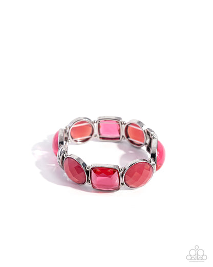 Glassy Generosity - pink - Paparazzi bracelet