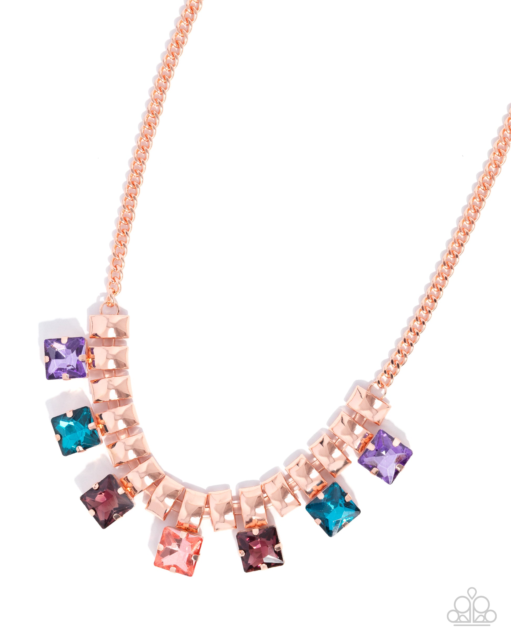 Glimpse of Grunge - copper - Paparazzi necklace