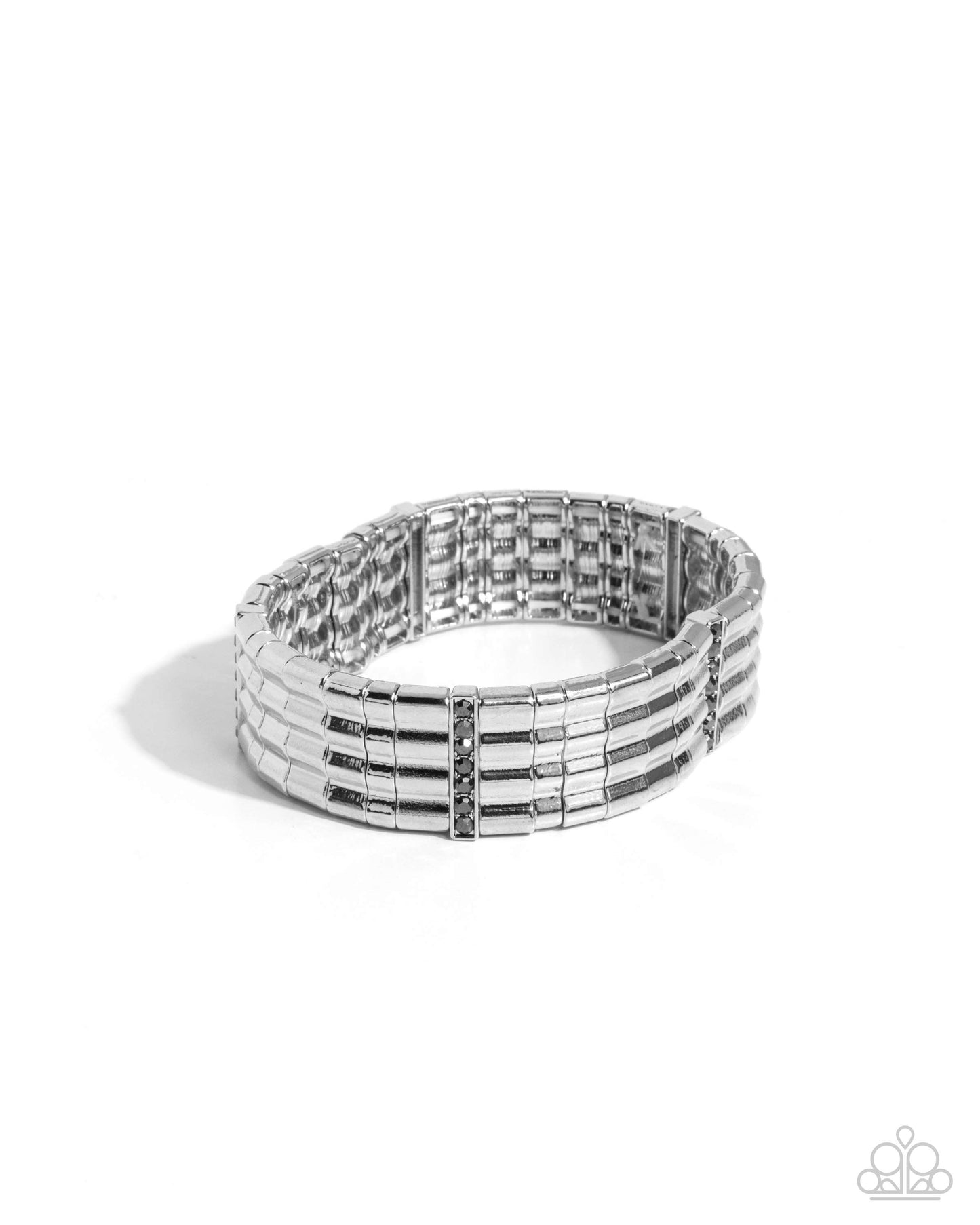Glistening Getaway - silver - Paparazzi bracelet