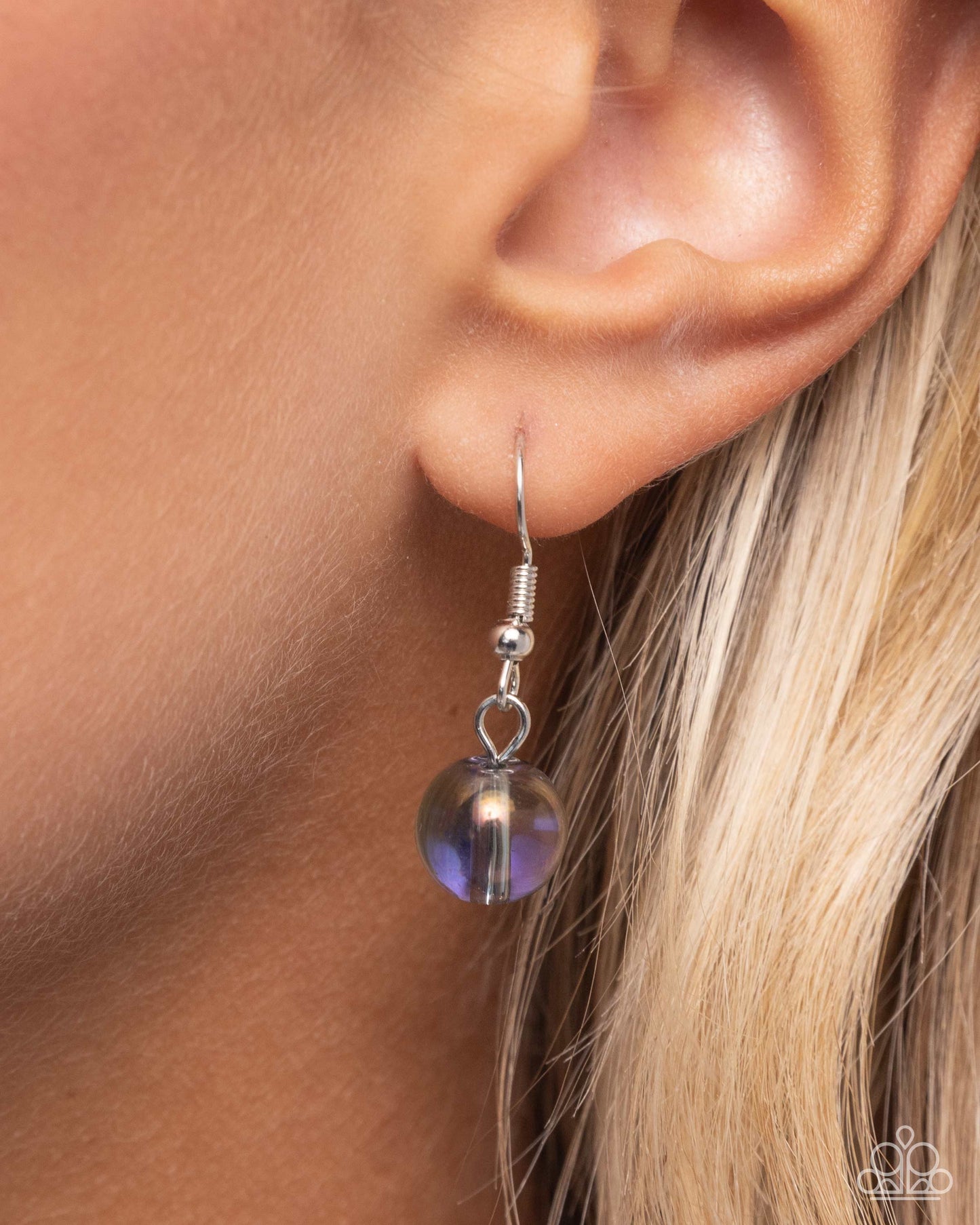 Glistening Gossip - purple - Paparazzi necklace