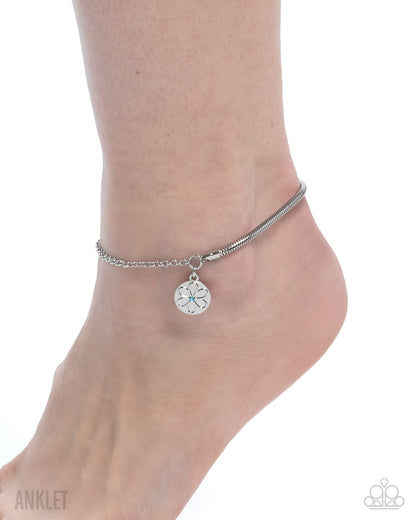Glistening Growth - blue - Paparazzi anklet