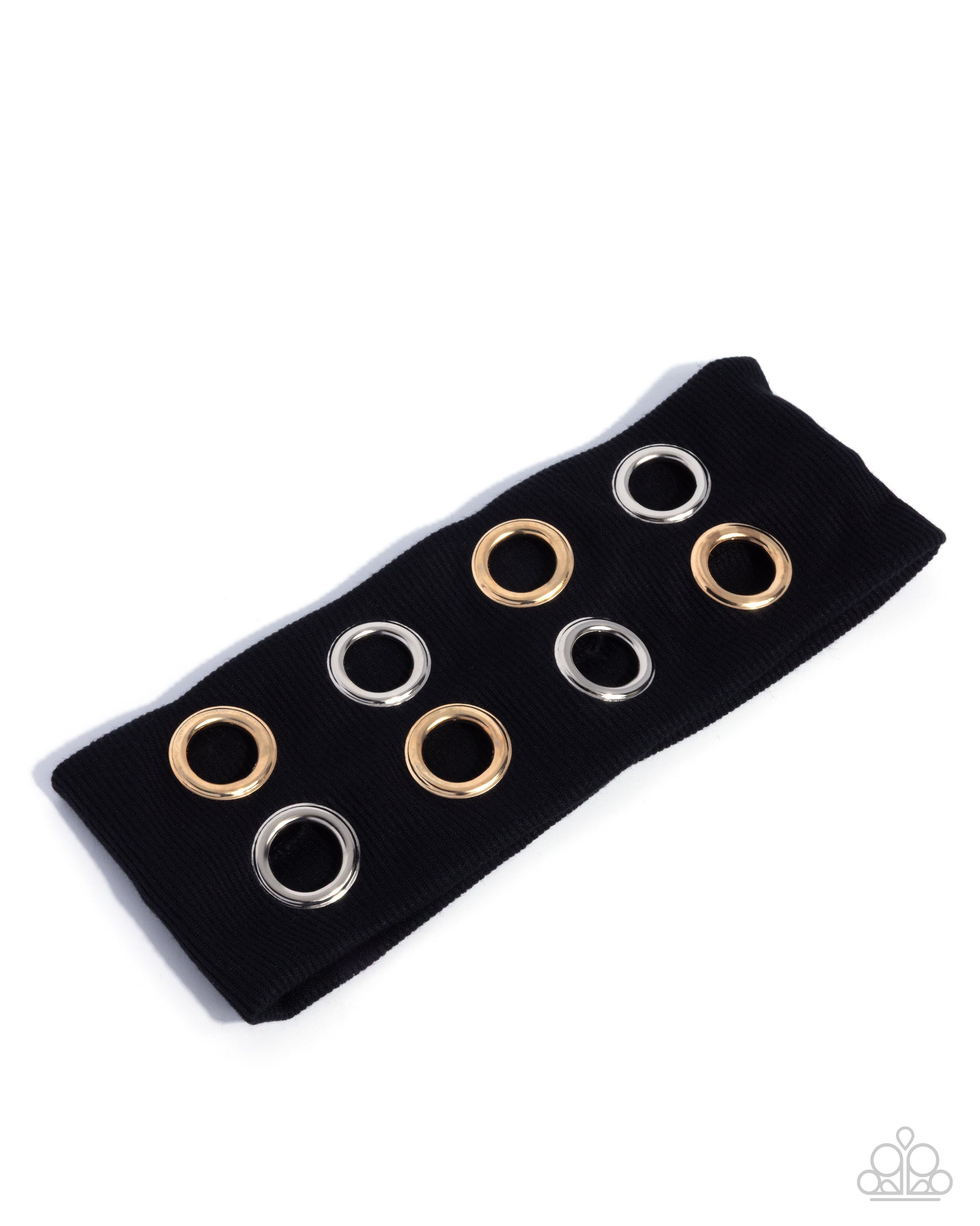 Glitzy Grommets - black - Paparazzi headband