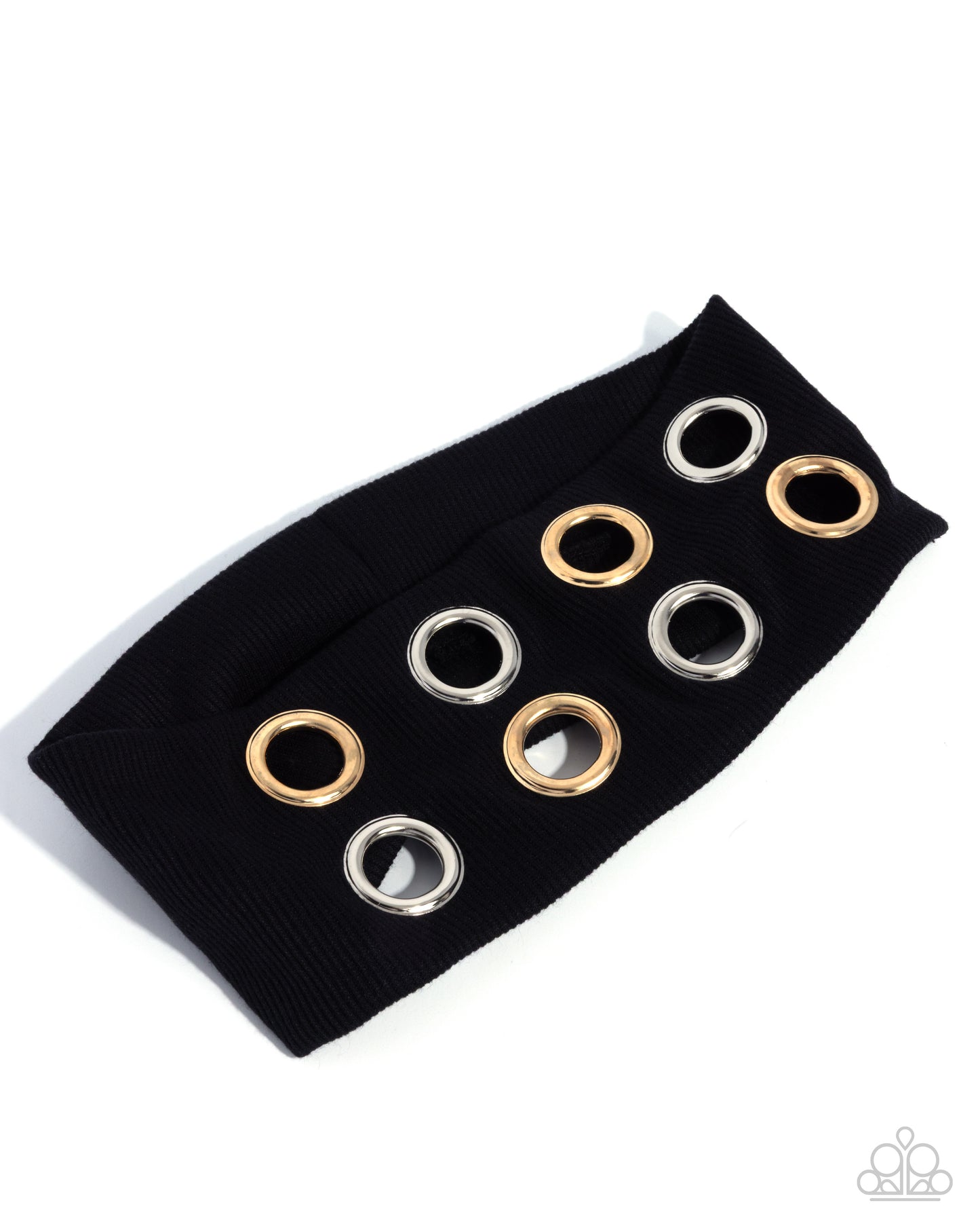 Glitzy Grommets - black - Paparazzi headband