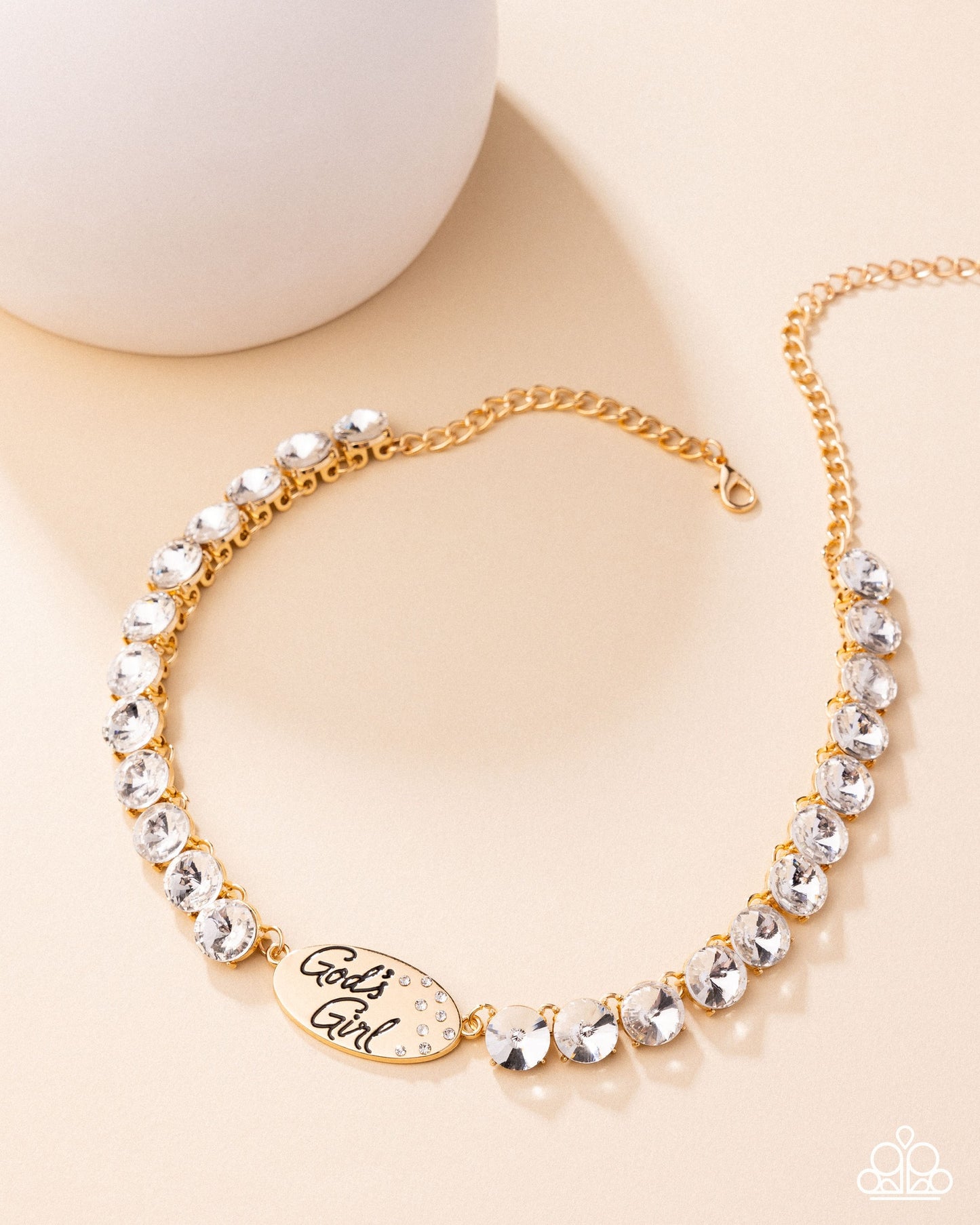 God's Girl - gold - Paparazzi necklace