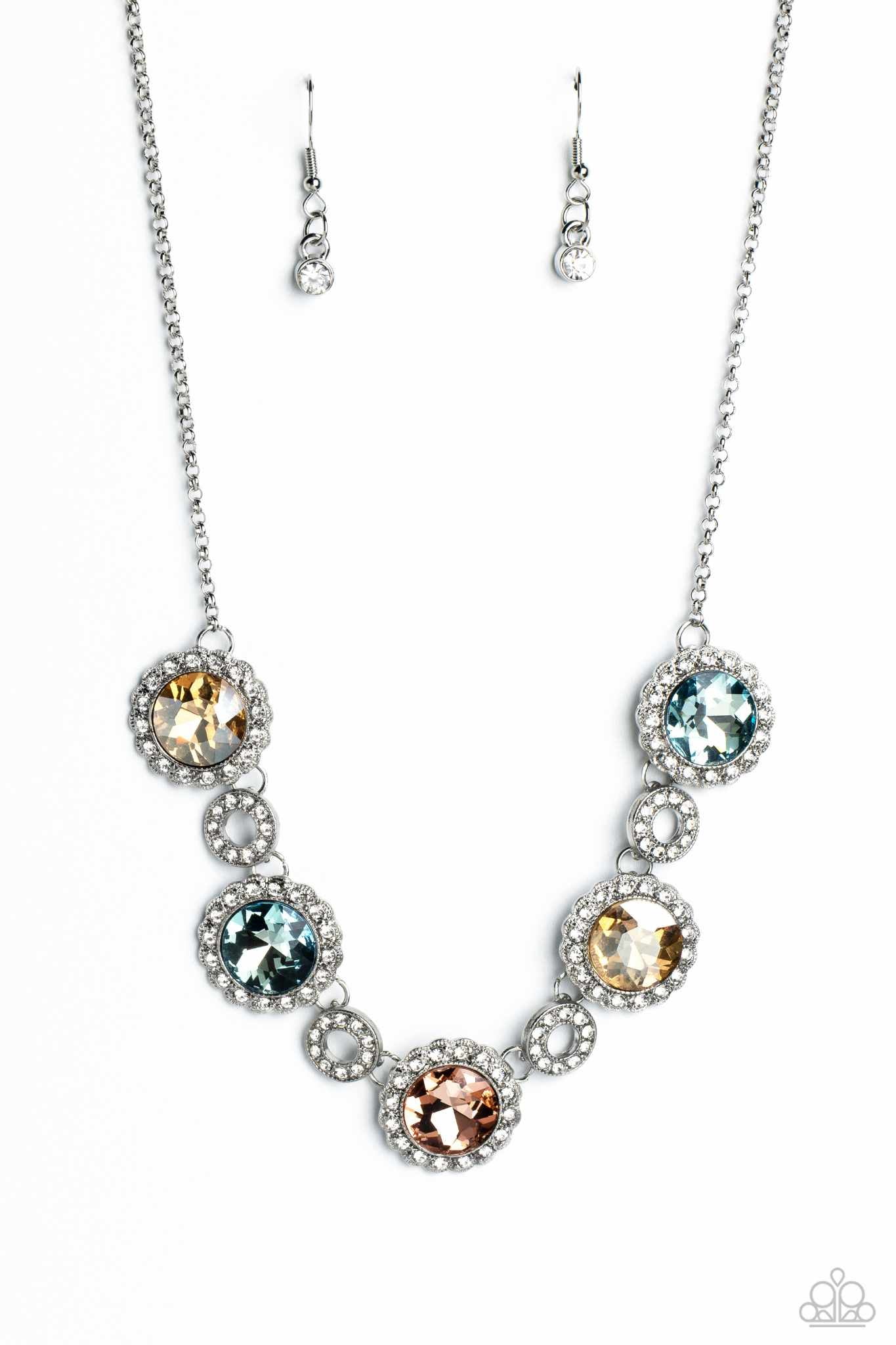 Gorgeous Gems - multi - Paparazzi necklace