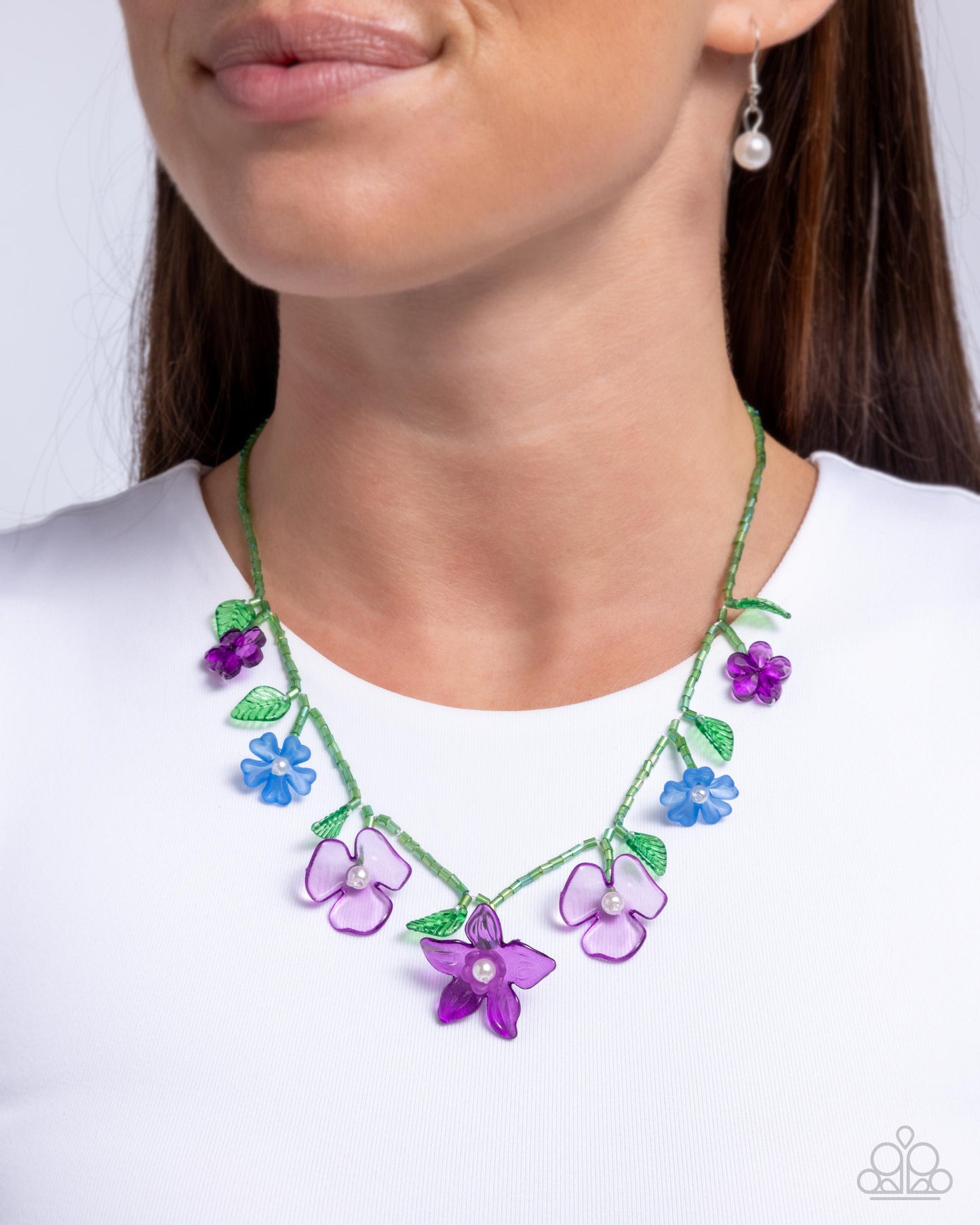 Gourmet Garden - purple - Paparazzi necklace