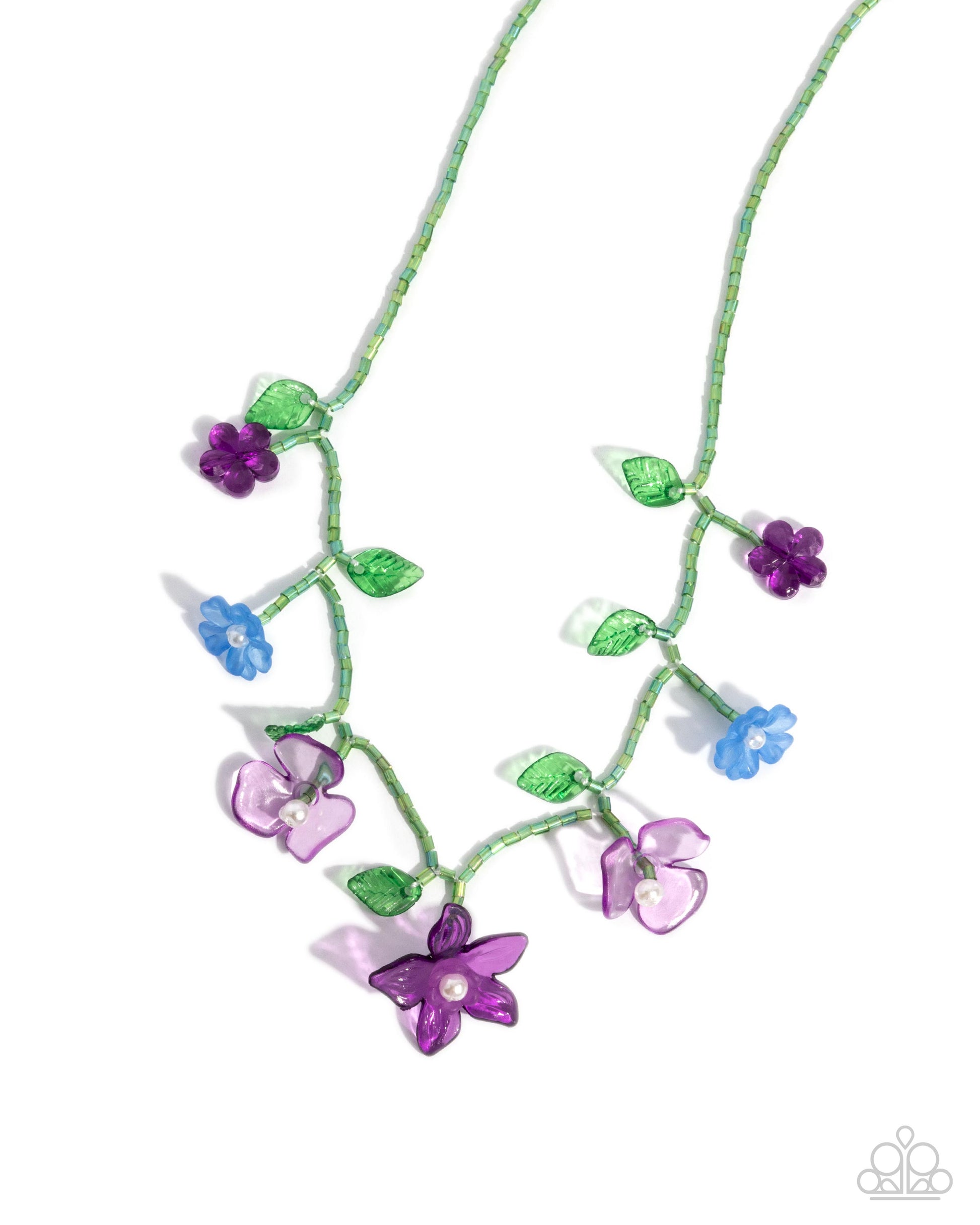 Gourmet Garden - purple - Paparazzi necklace