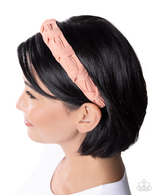 Graceful Gathering - orange - Paparazzi headband