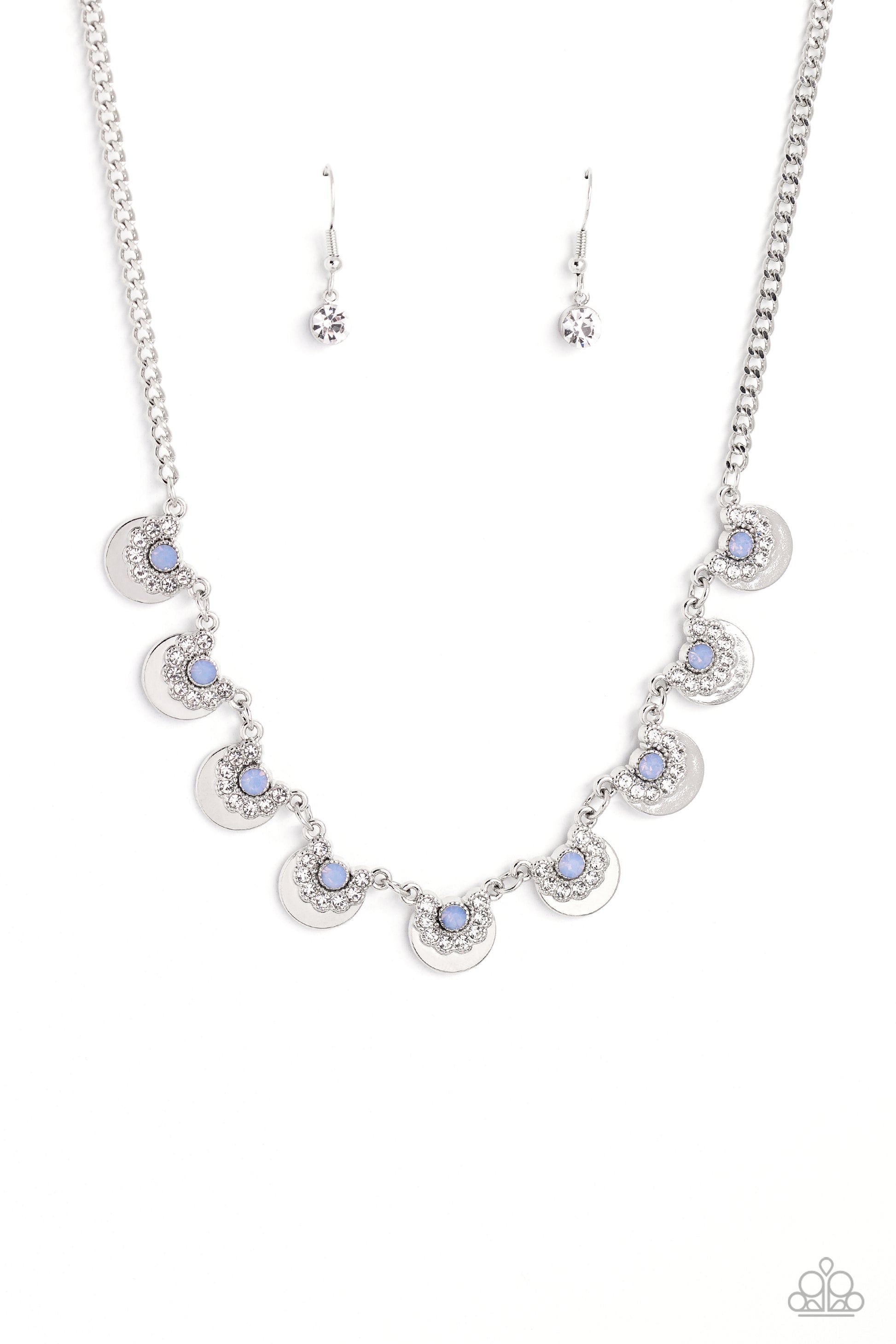 Grandiose Grace - blue - Paparazzi necklace