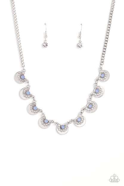 Grandiose Grace - blue - Paparazzi necklace