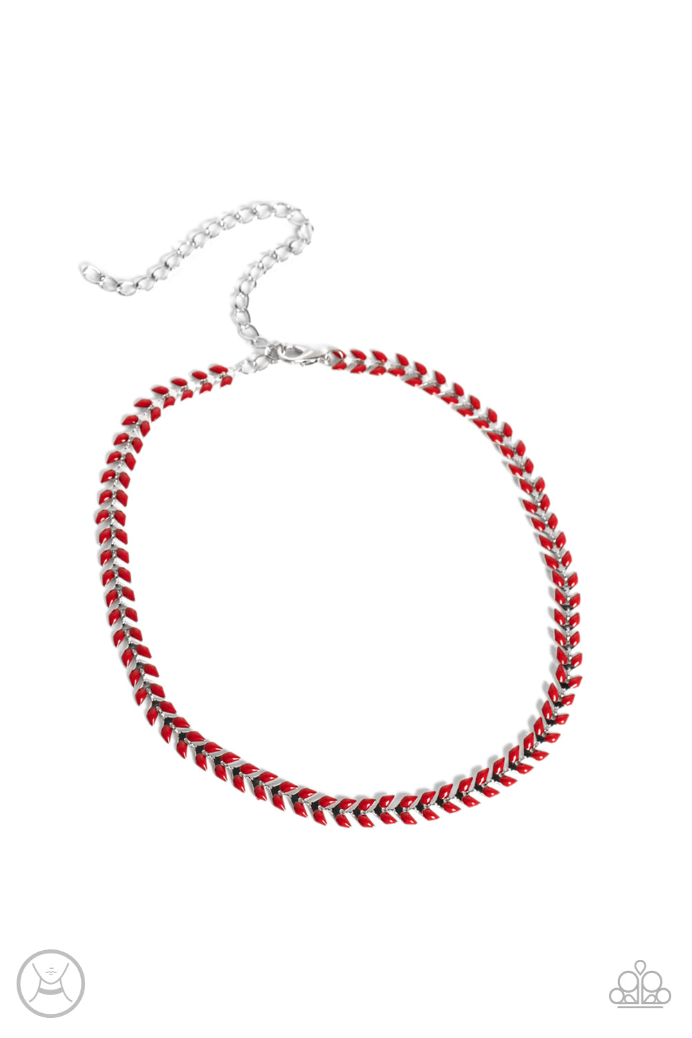 Grecian Grace - red - Paparazzi necklace