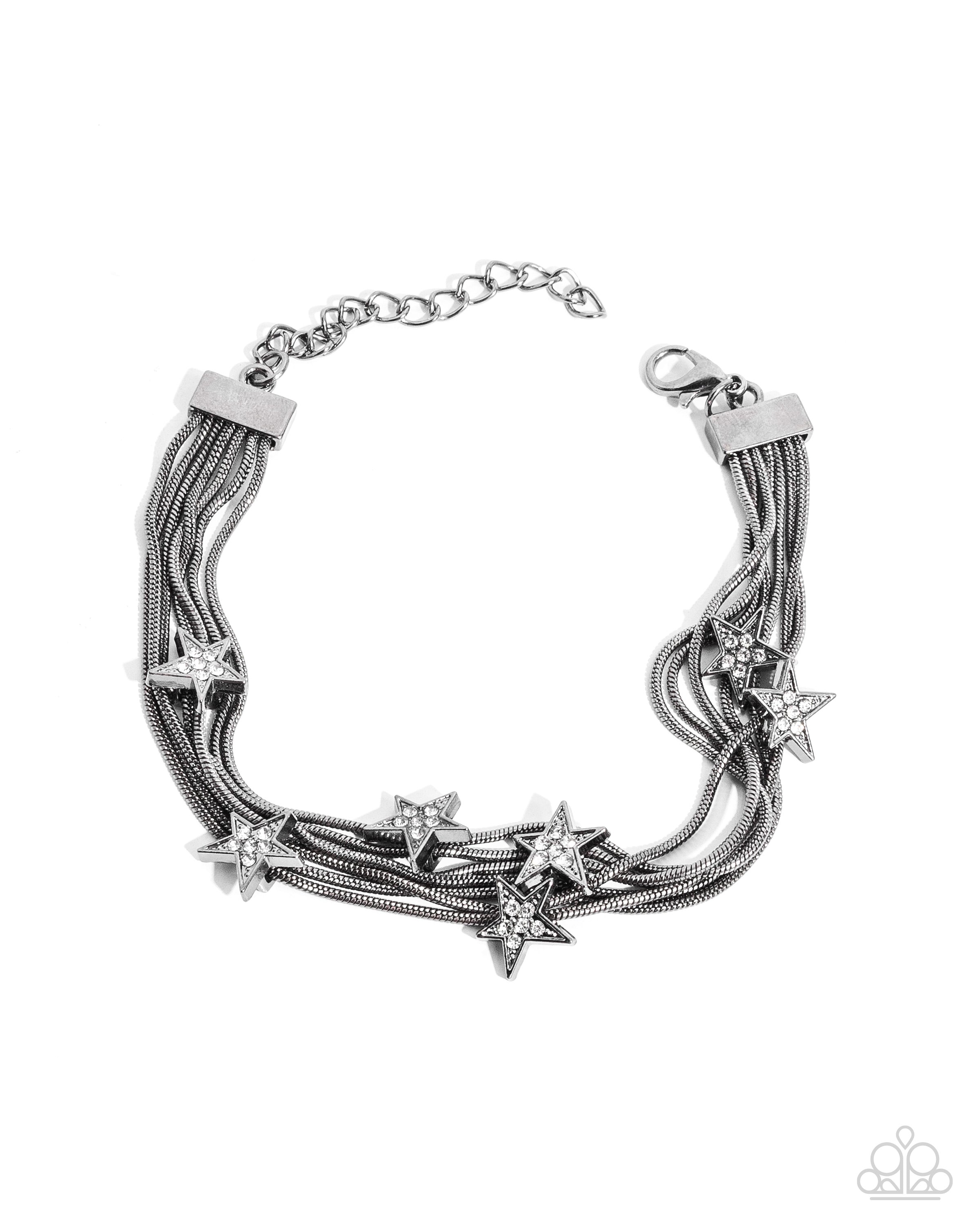Guest Star - black - Paparazzi bracelet – JewelryBlingThing