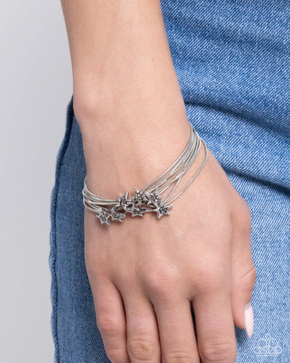 Guest Star - silver - Paparazzi bracelet