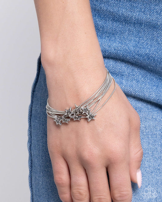 Guest Star - silver - Paparazzi bracelet