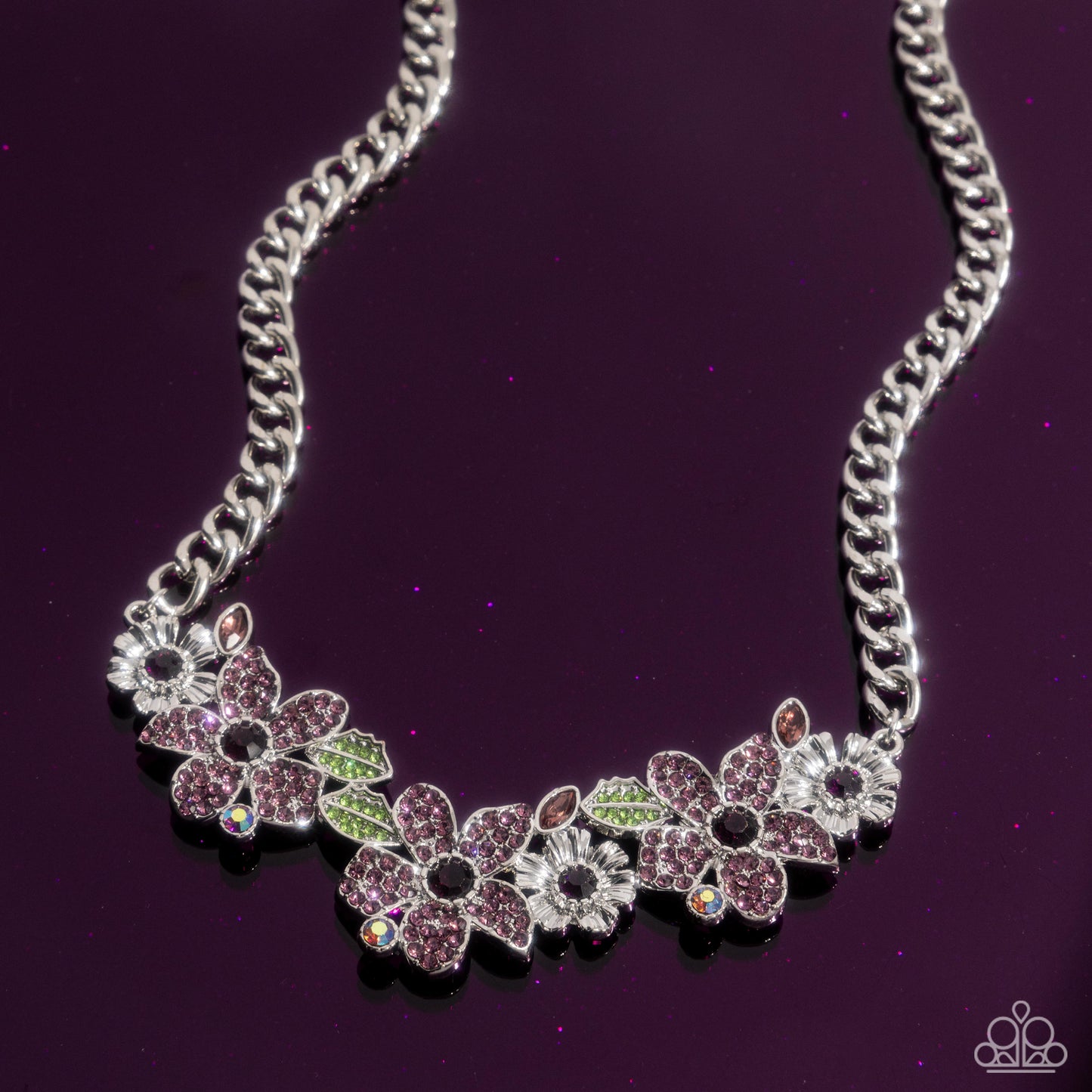 Guiding Garden - purple - Paparazzi necklace