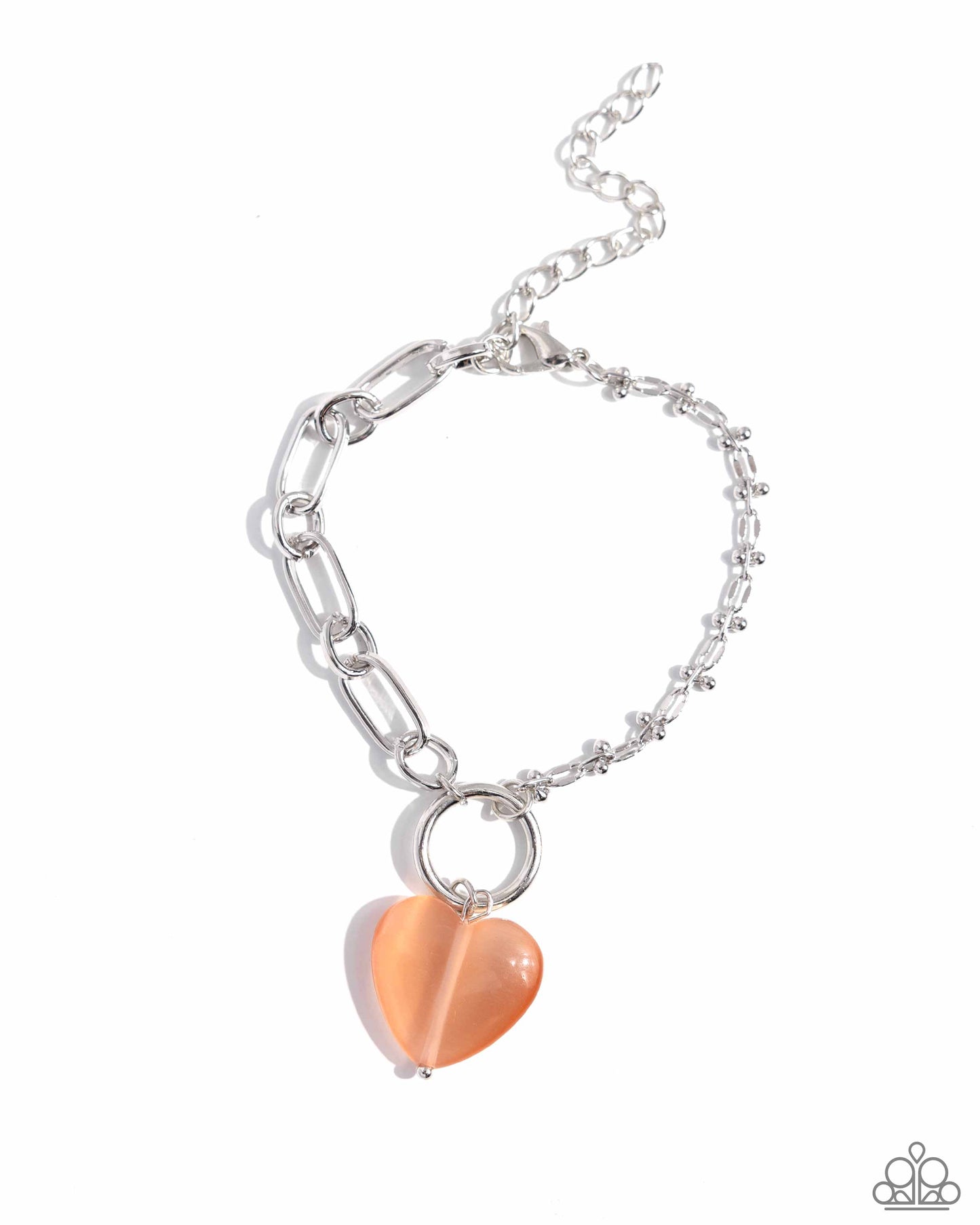 HEART Restoration - orange - Paparazzi bracelet