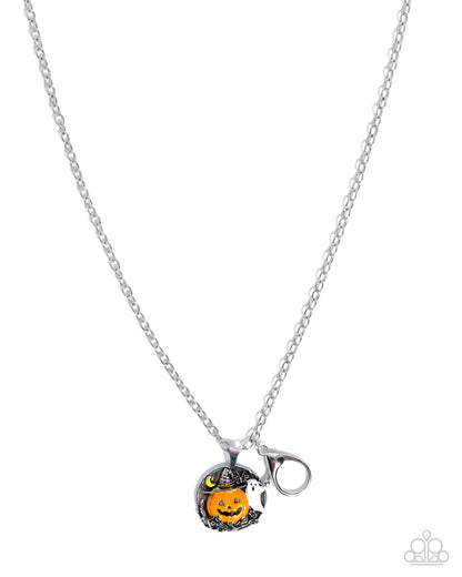 Halloween Hello - multi - Paparazzi LANYARD necklace