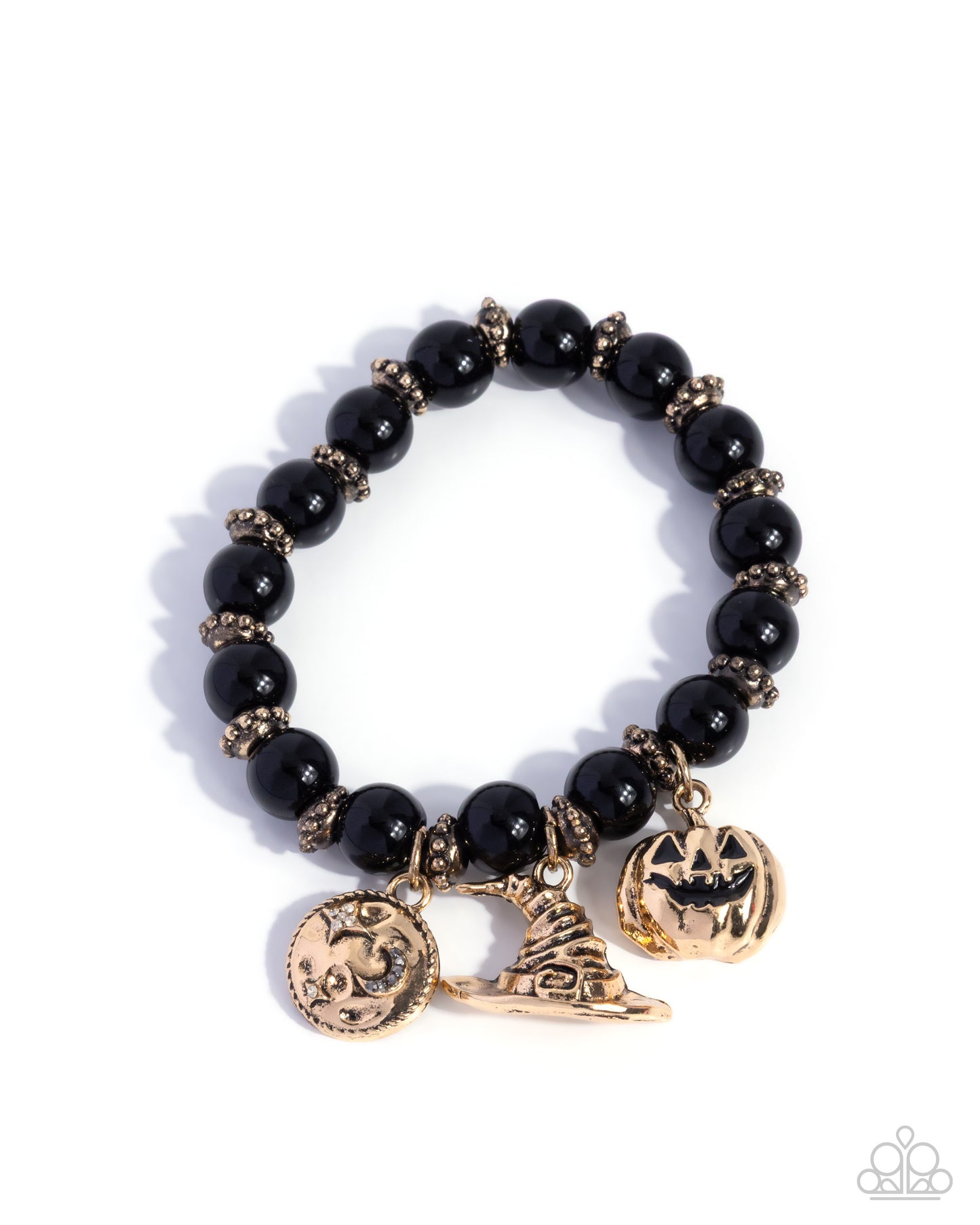 Halloween Homage - black - Paparazzi bracelet