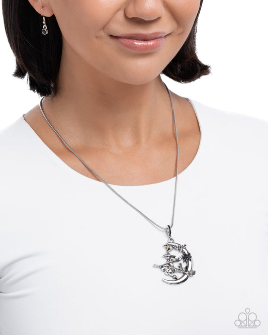 Halloween Homecoming - black - Paparazzi necklace