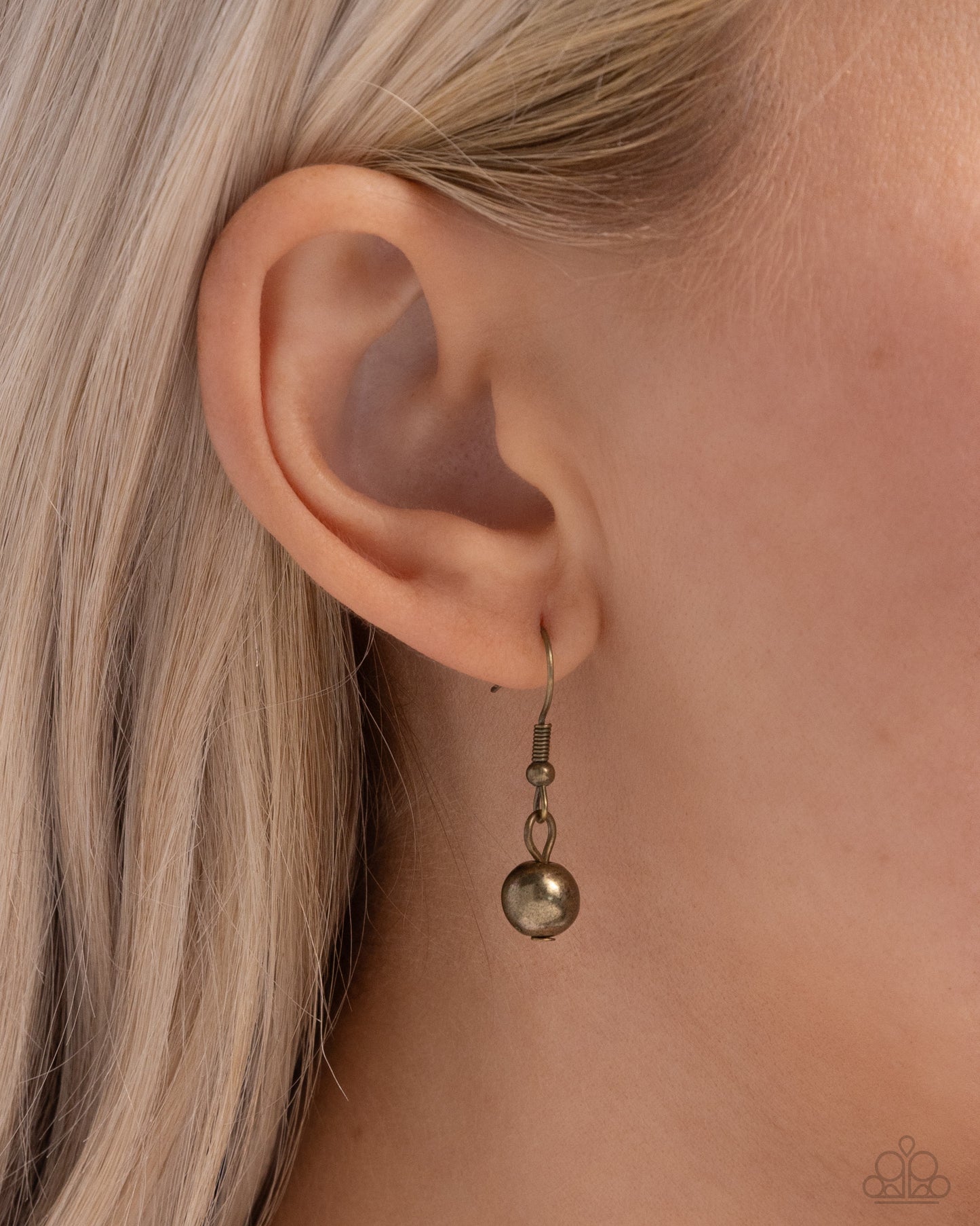 Hammered Horoscope - brass - Paparazzi necklace