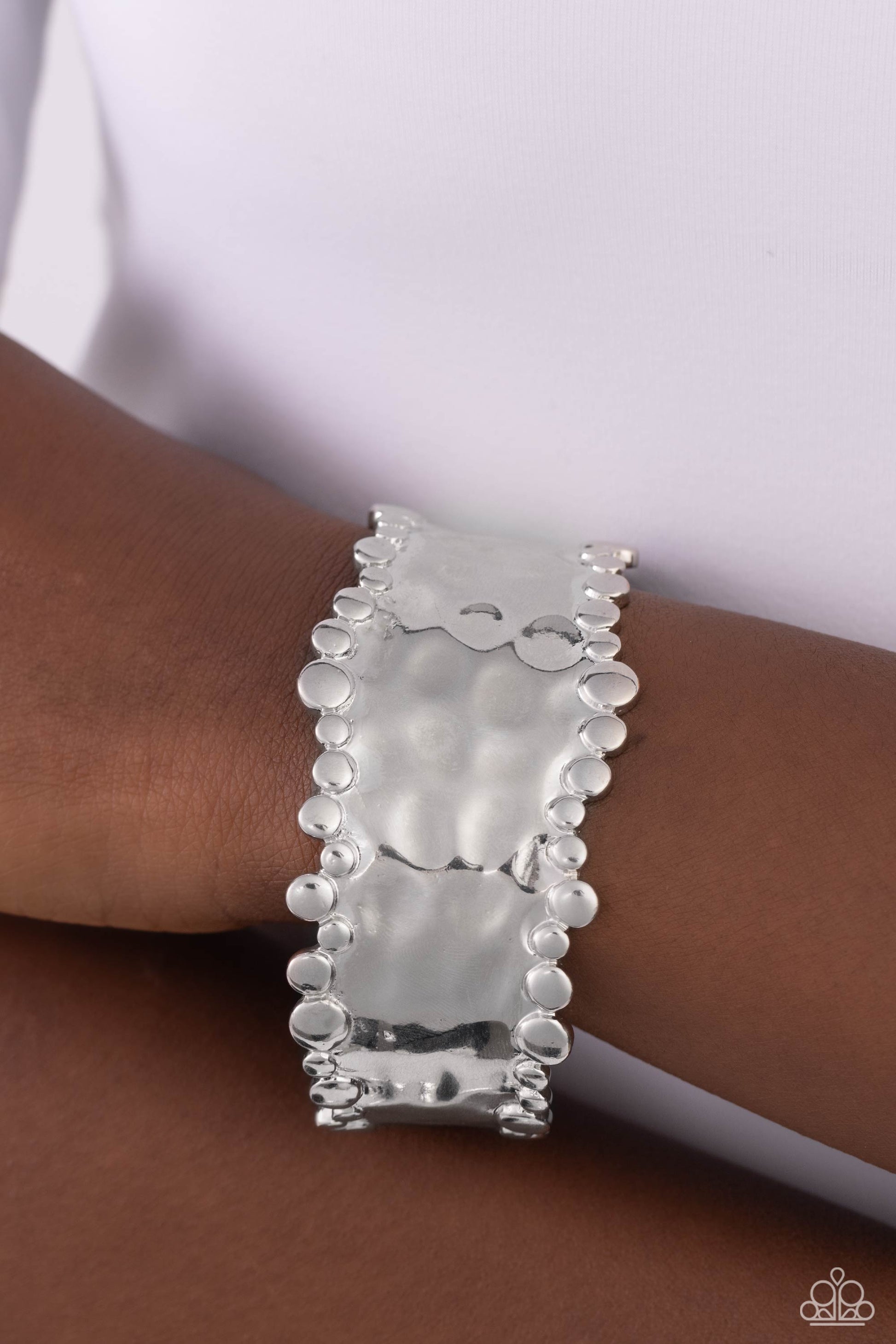 Handcrafted Haute - silver - Paparazzi bracelet