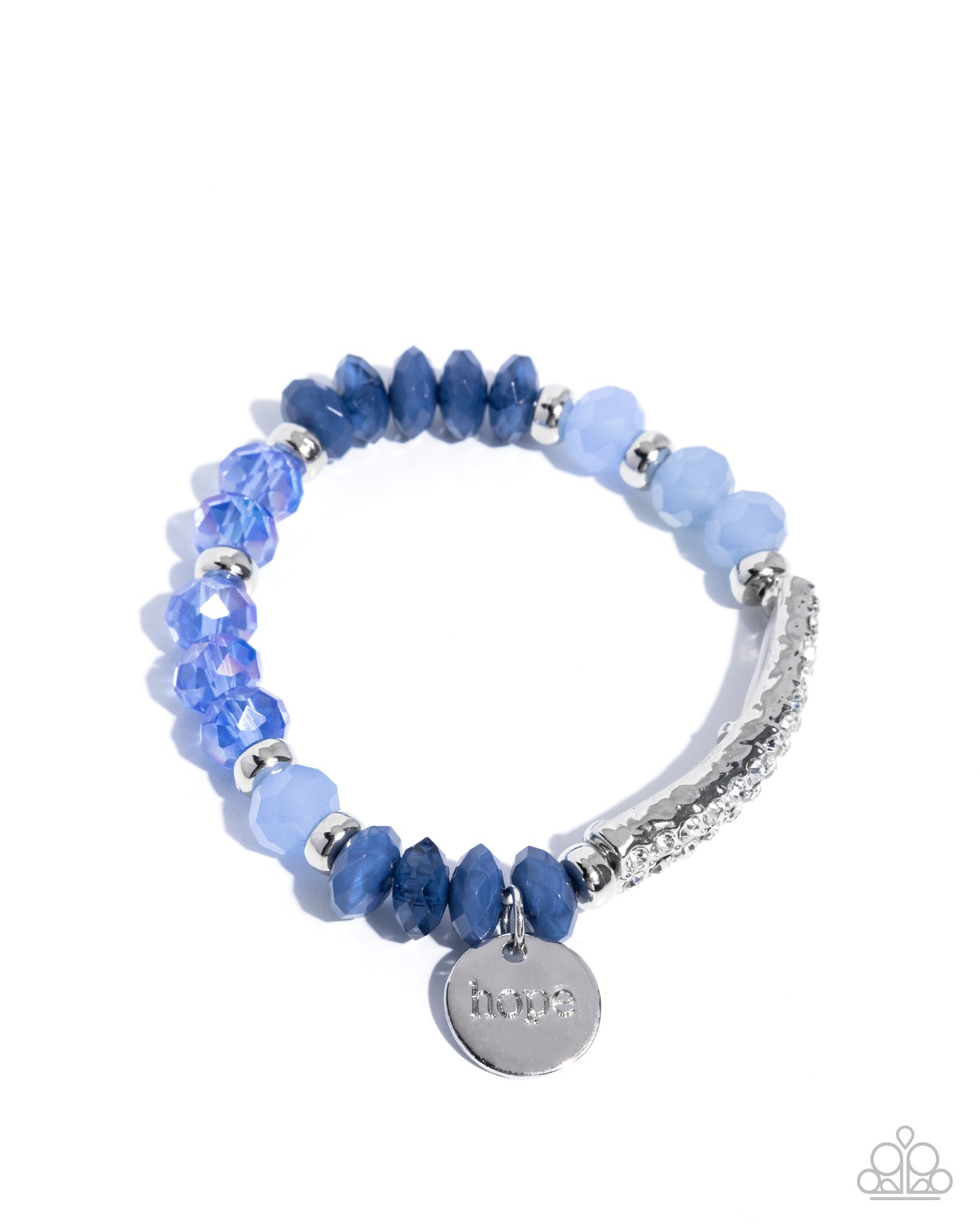 Handcrafted Hope - blue - Paparazzi bracelet
