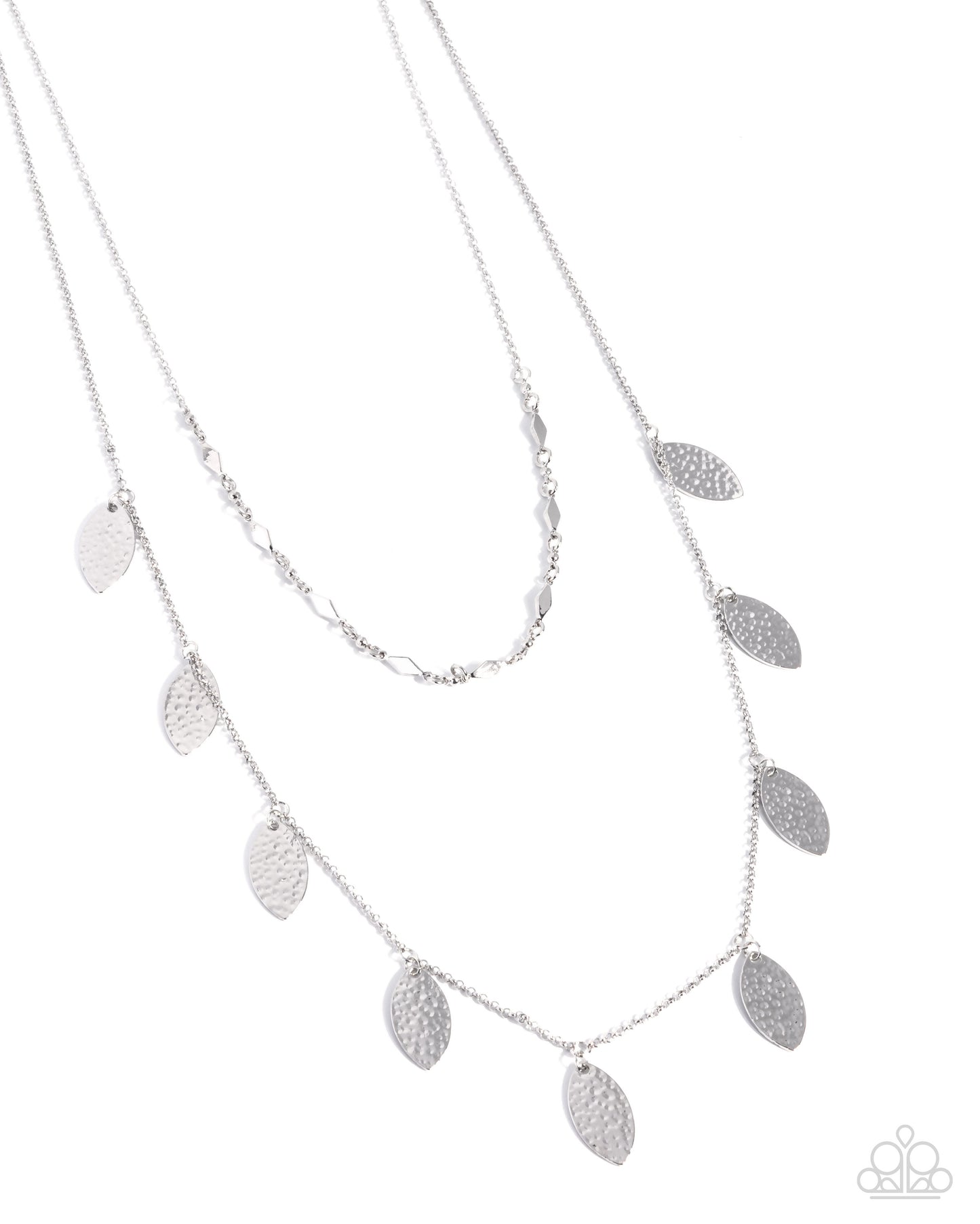 Hard Days Work - silver - Paparazzi necklace