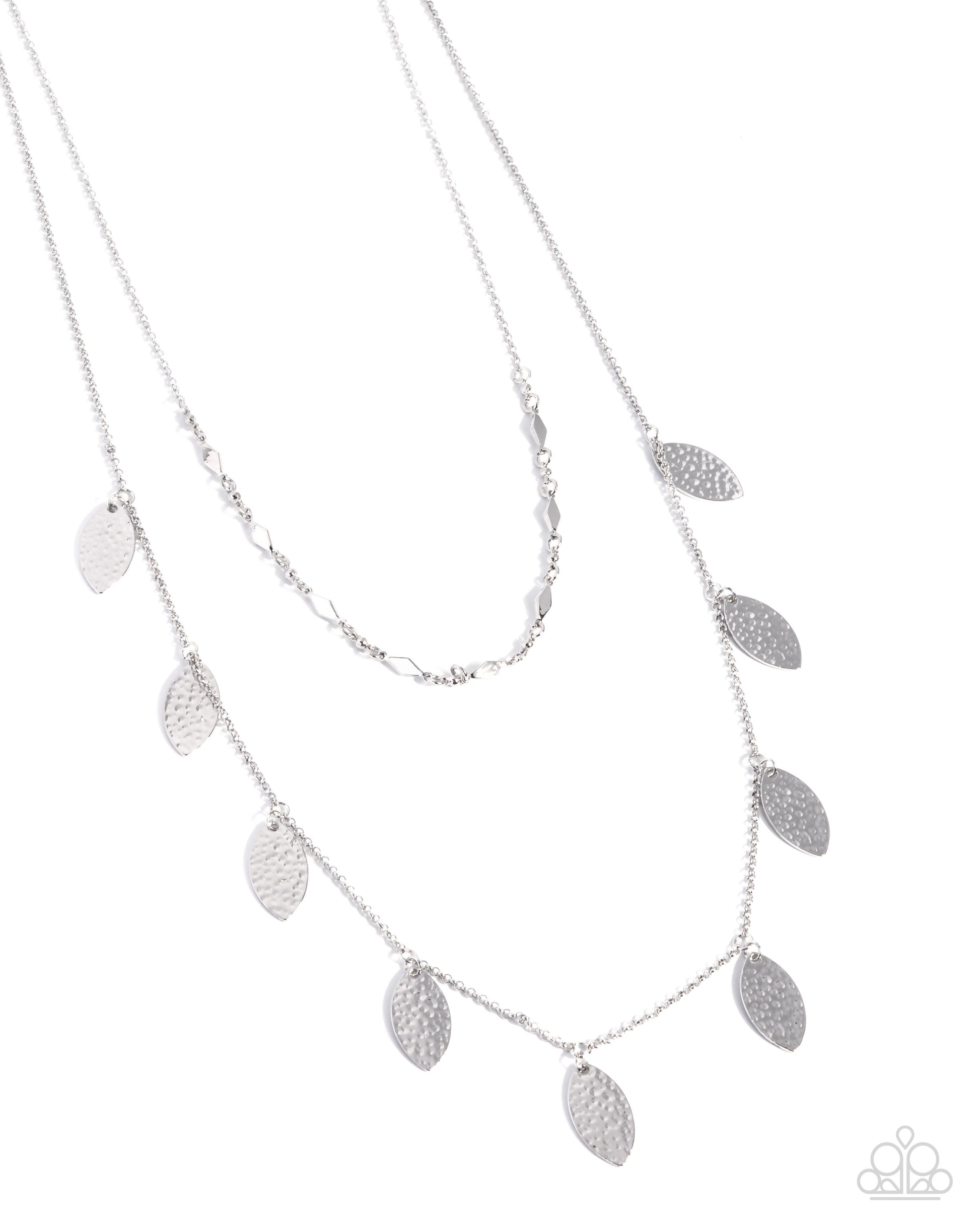 Hard Days Work - silver - Paparazzi necklace