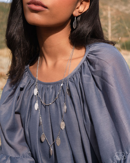 Hard Days Work - silver - Paparazzi necklace