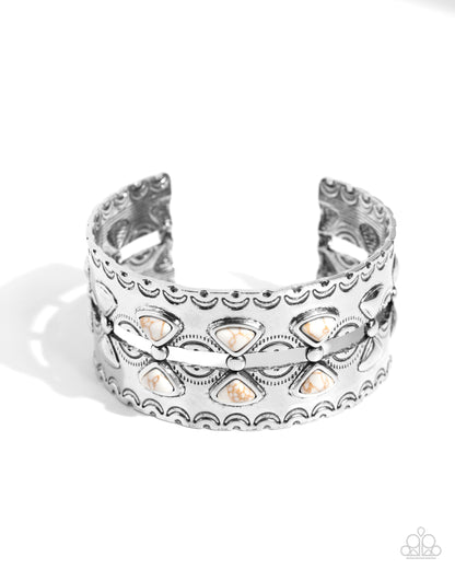 Harmonious Haven - white - Paparazzi bracelet