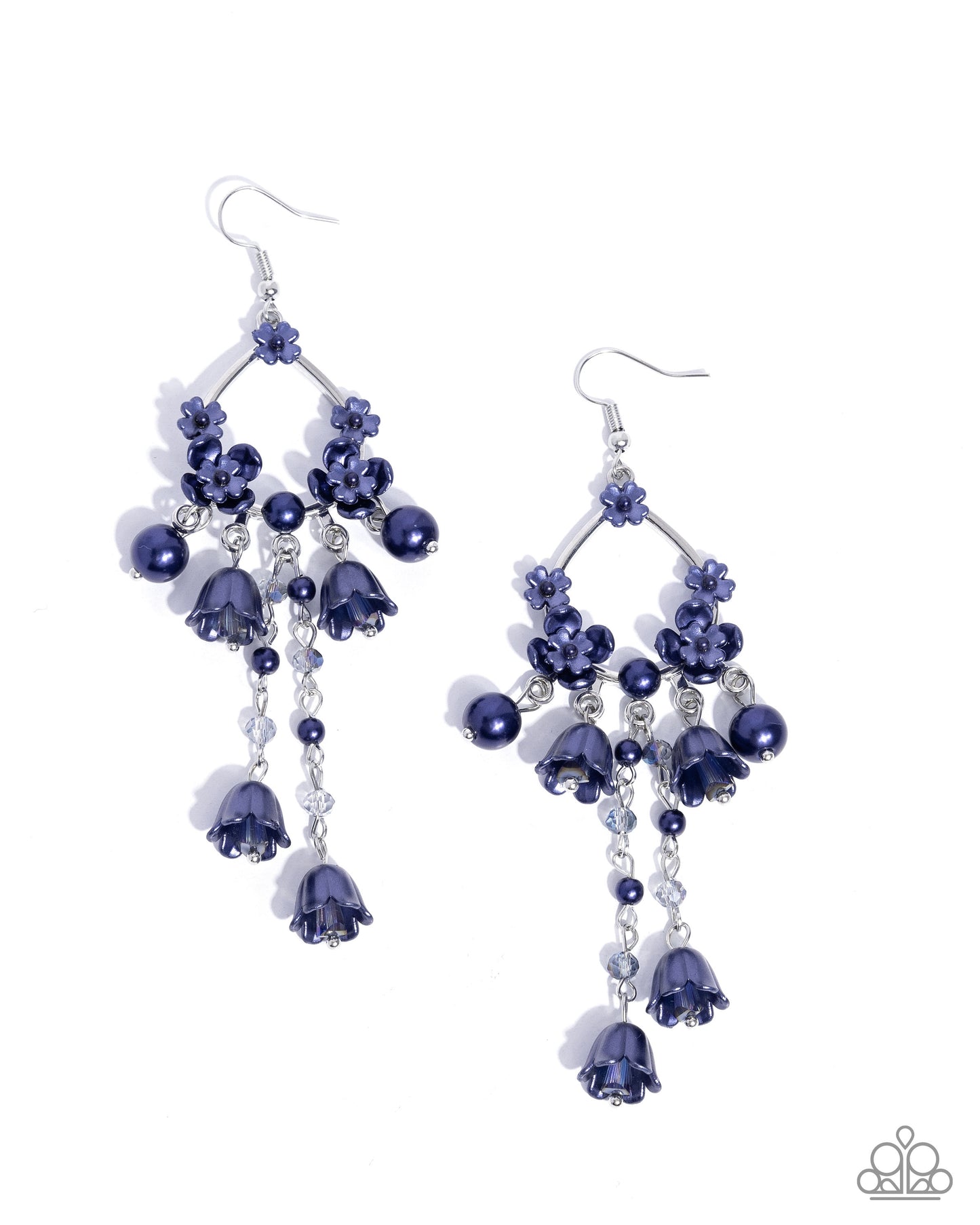 Harmonious Heir - blue - Paparazzi earrings